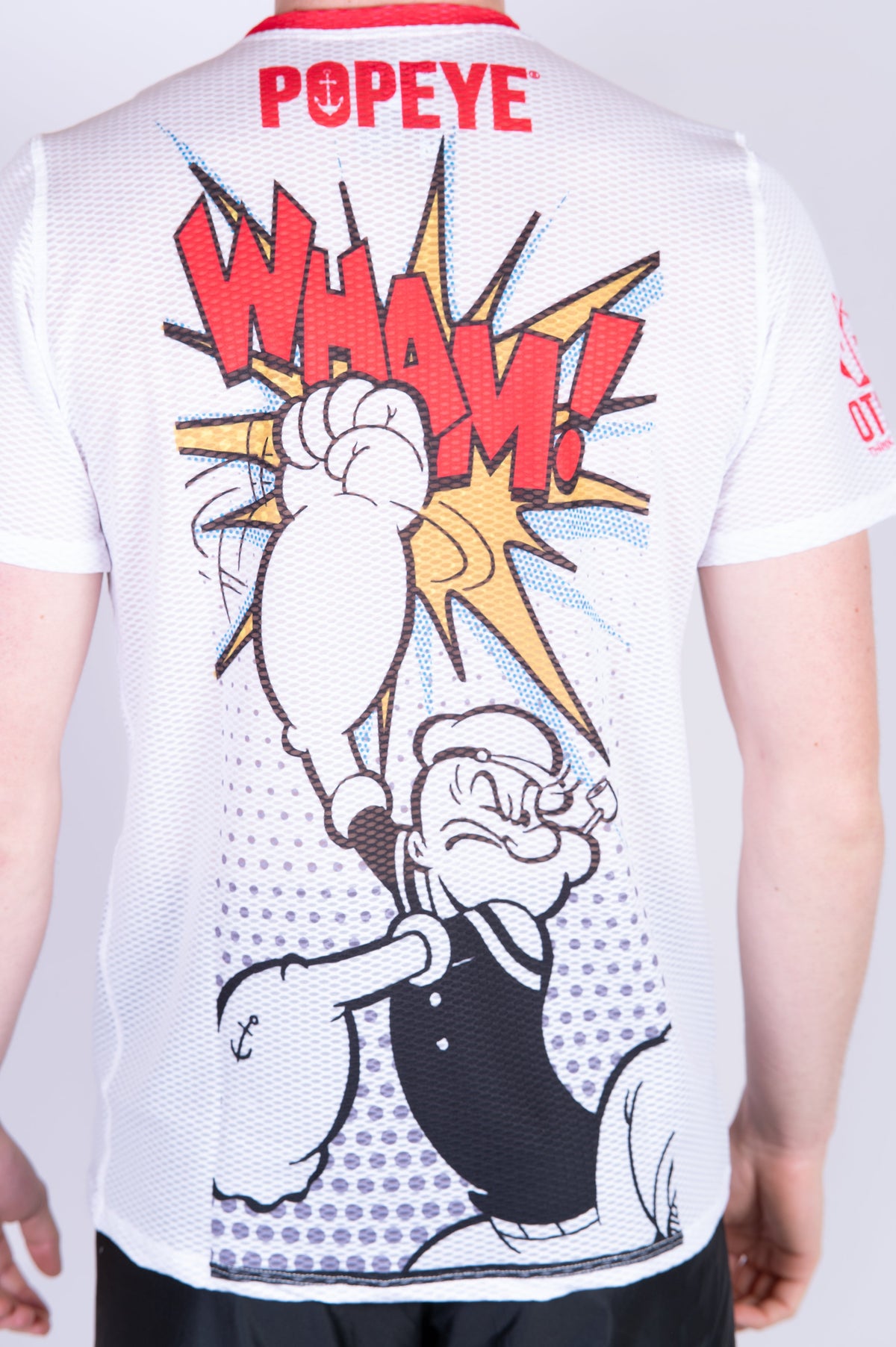 OTSO Herren Kurzarm-Funktionsshirt - Popeye Pop Art – Produktansicht 9