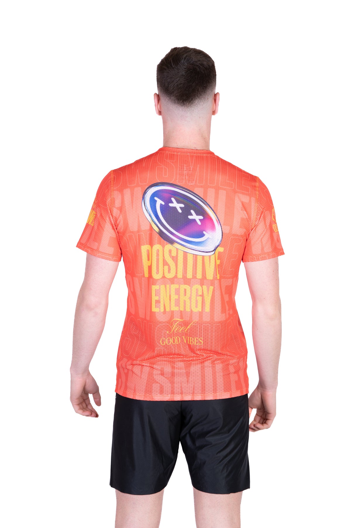 OTSO Herren Kurzarm-Funktionsshirt - S.W.Smiley Sensoral Shimmer – Produktansicht 7