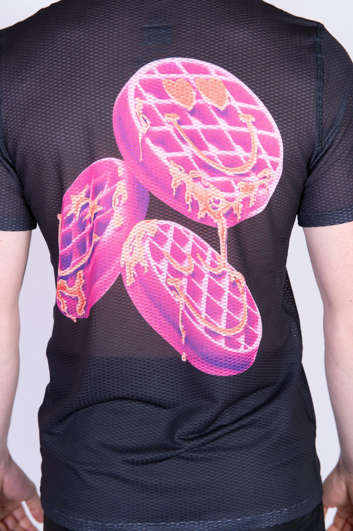 OTSO Herren Kurzarm-Funktionsshirt - S.W.Smiley Concrete Canvas Toaster – Produktansicht 9