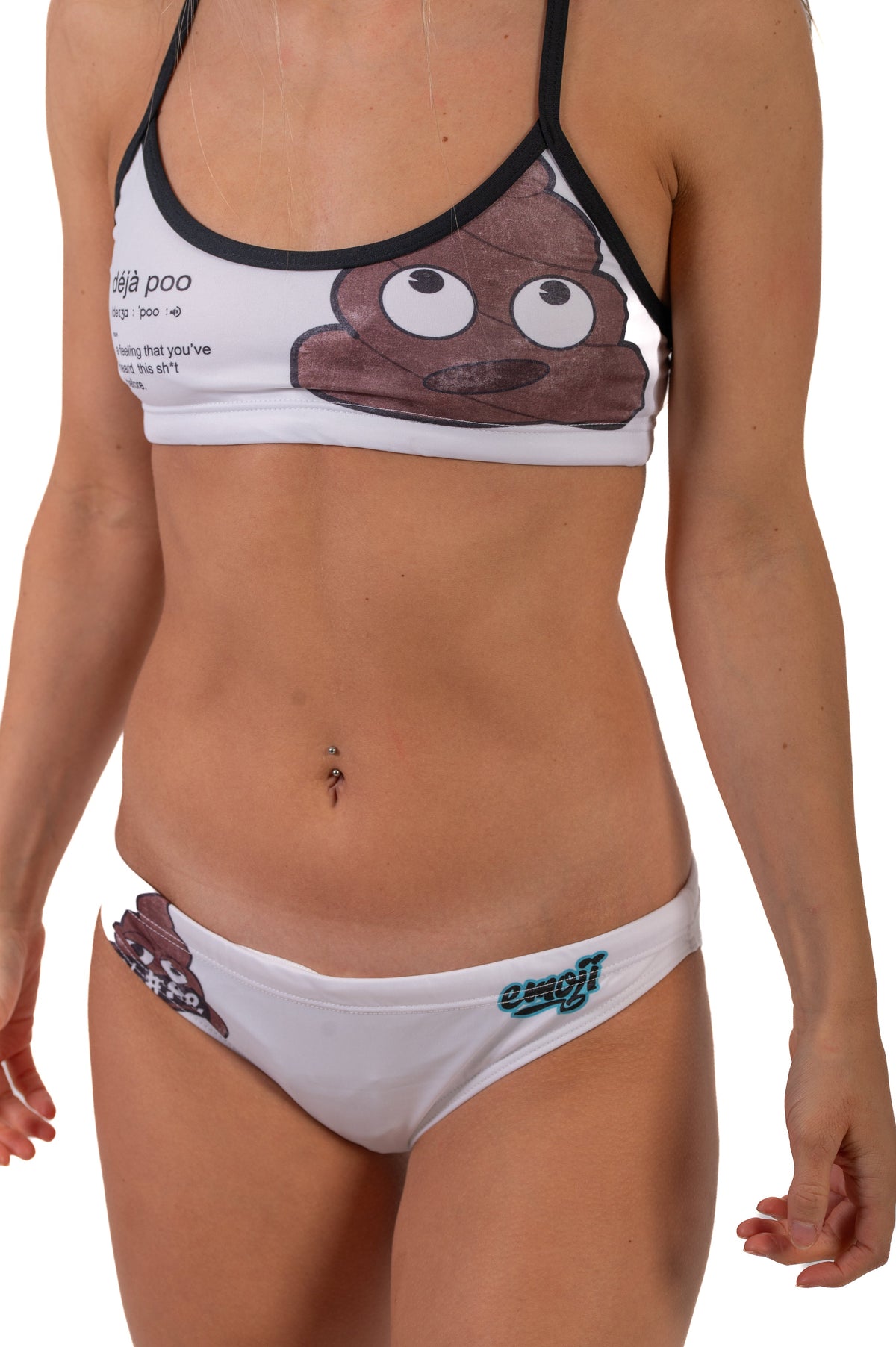 OTSO Sportbikini - Emoji Deja Poo – Produktansicht 6
