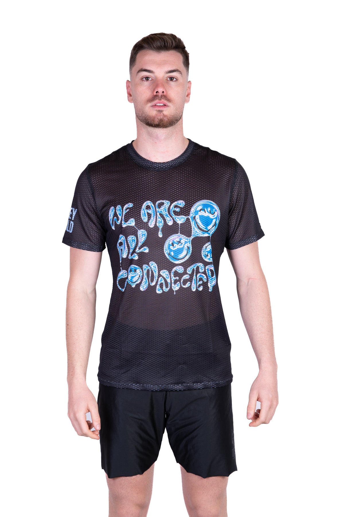 OTSO Herren Kurzarm-Funktionsshirt - S.W.Smiley Connected – Produktansicht 3