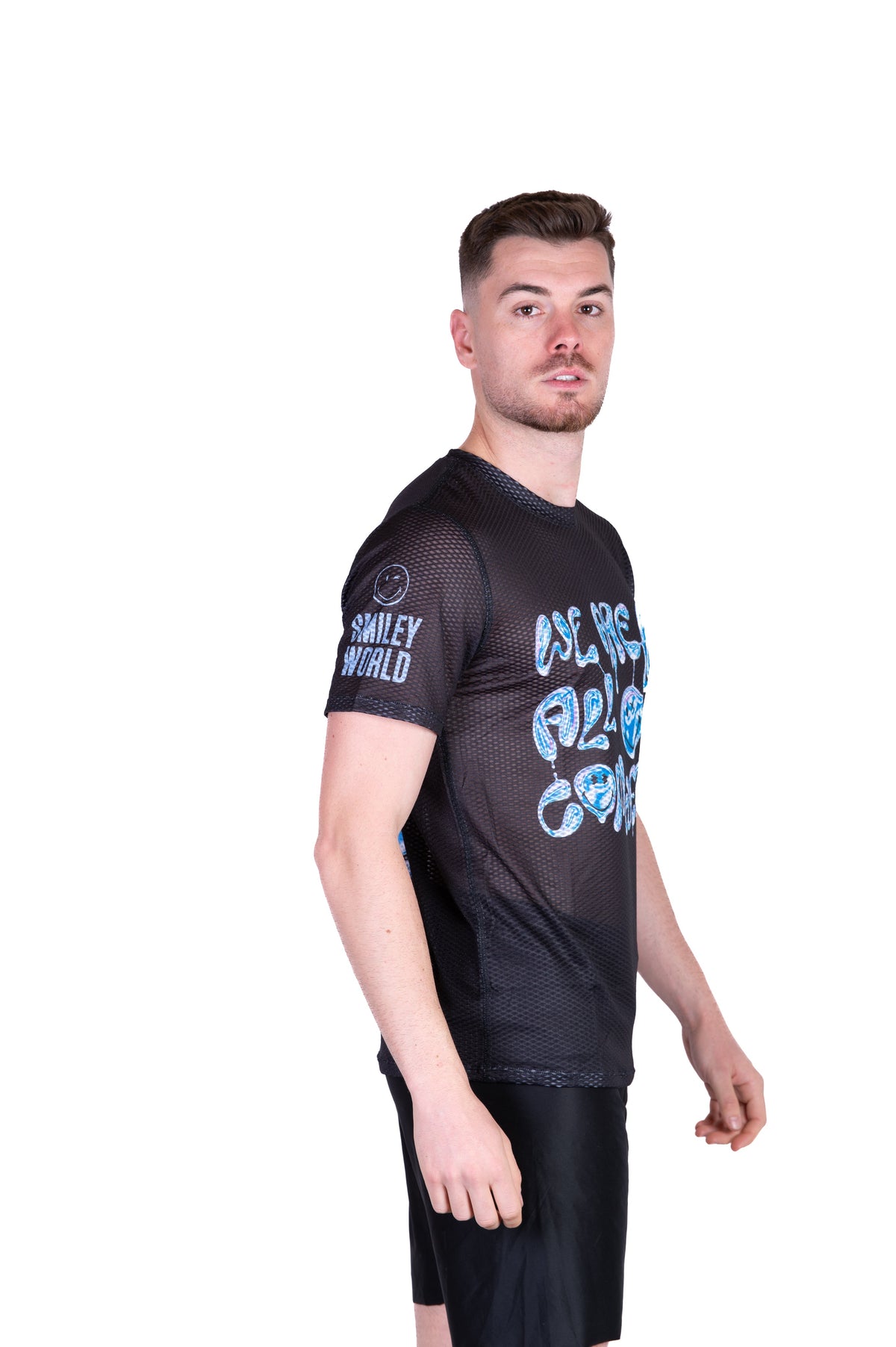 OTSO Herren Kurzarm-Funktionsshirt - S.W.Smiley Connected – Produktansicht 5