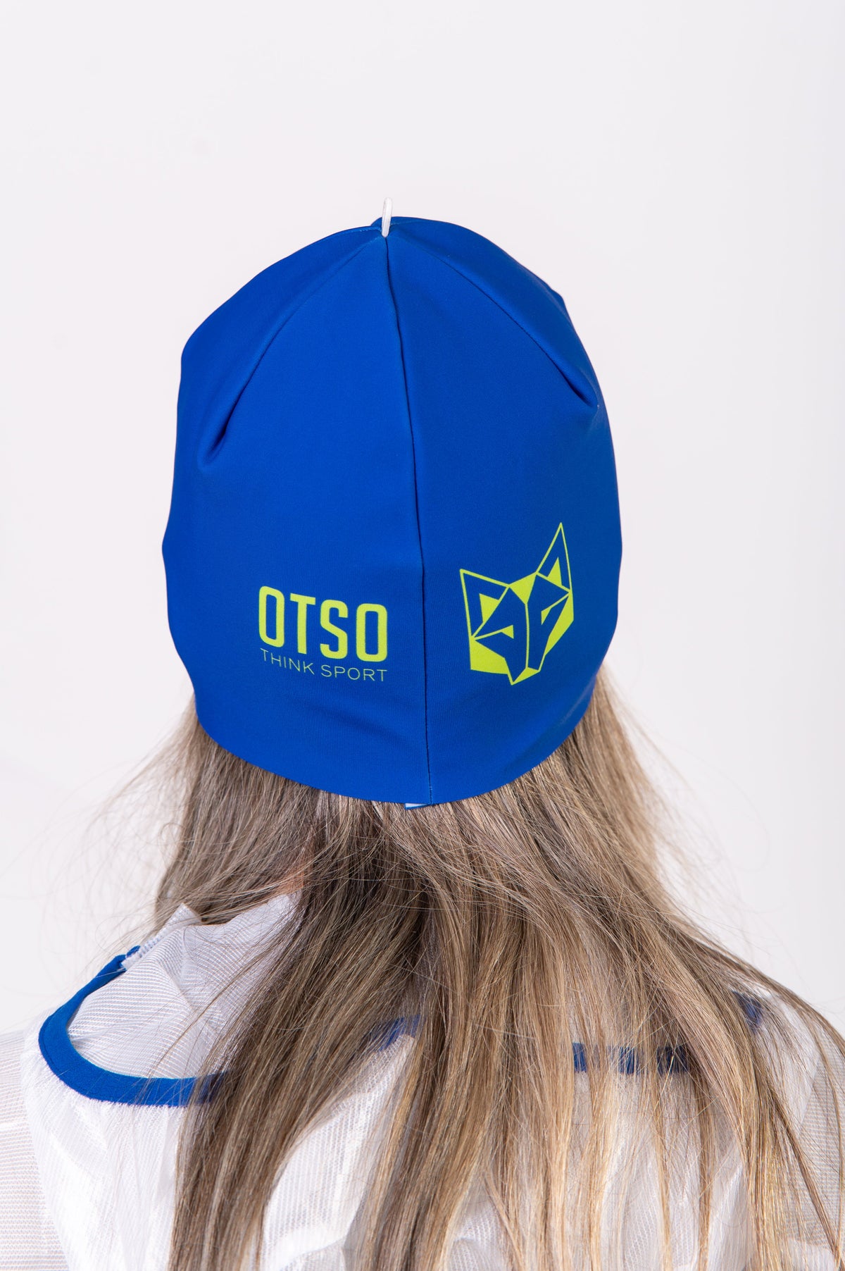 OTSO Sportmütze - Electric Blue & Fluo Yellow – Produktansicht 5