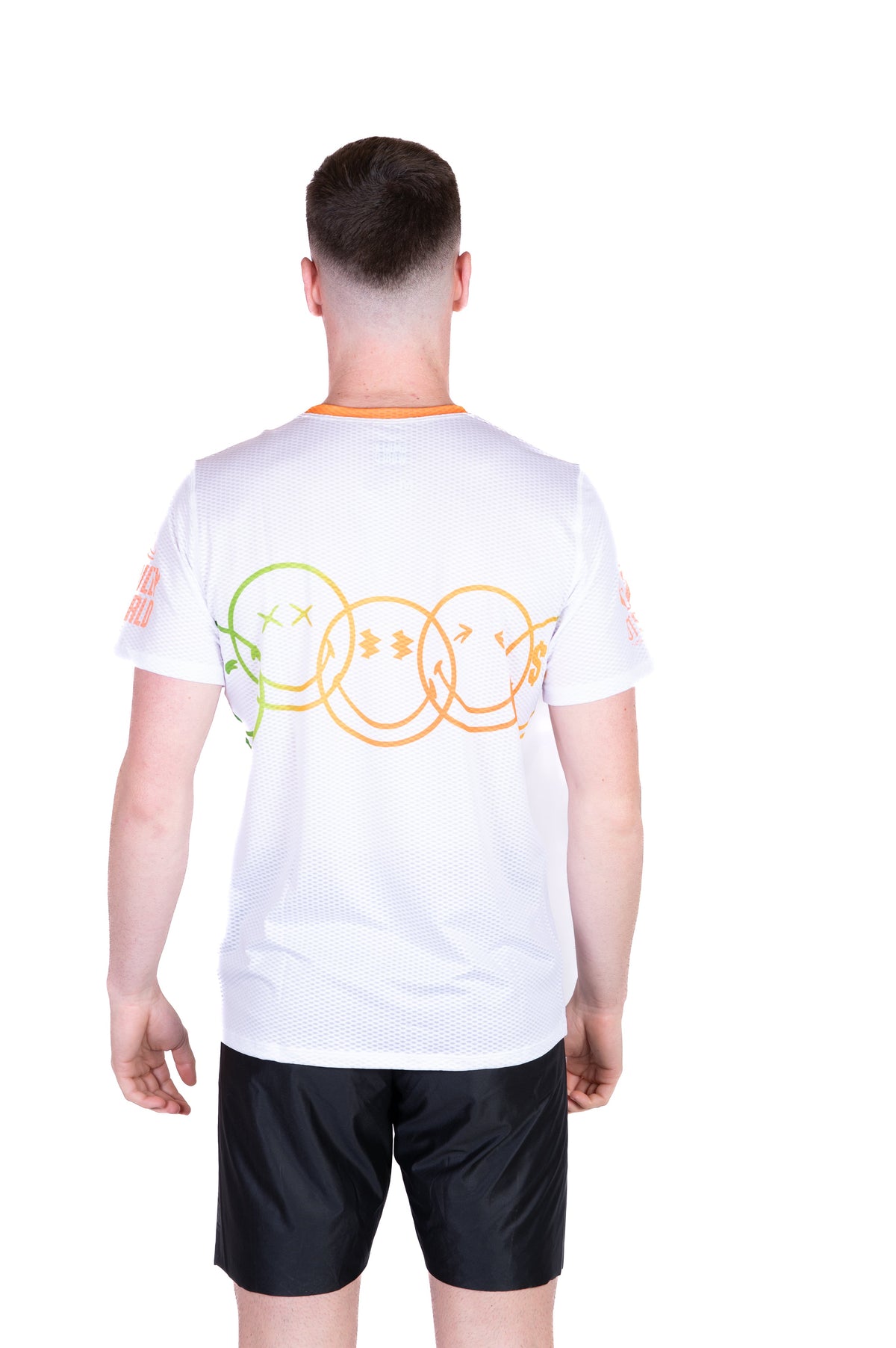 OTSO Herren Kurzarm-Funktionsshirt - S.W.Smiley Believe – Produktansicht 7
