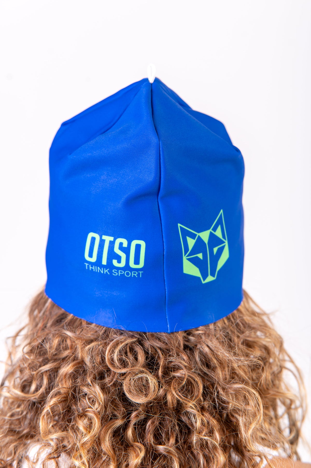 OTSO Sportmütze - Electric Blue & Fluo Green – Produktansicht 4