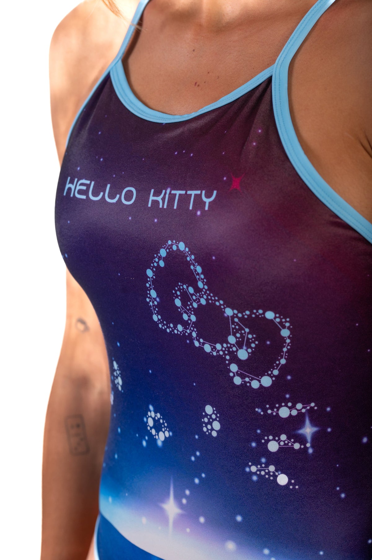 OTSO Damen/Mädchen Badeanzug - Hello Kitty Galaxy – Produktansicht 9
