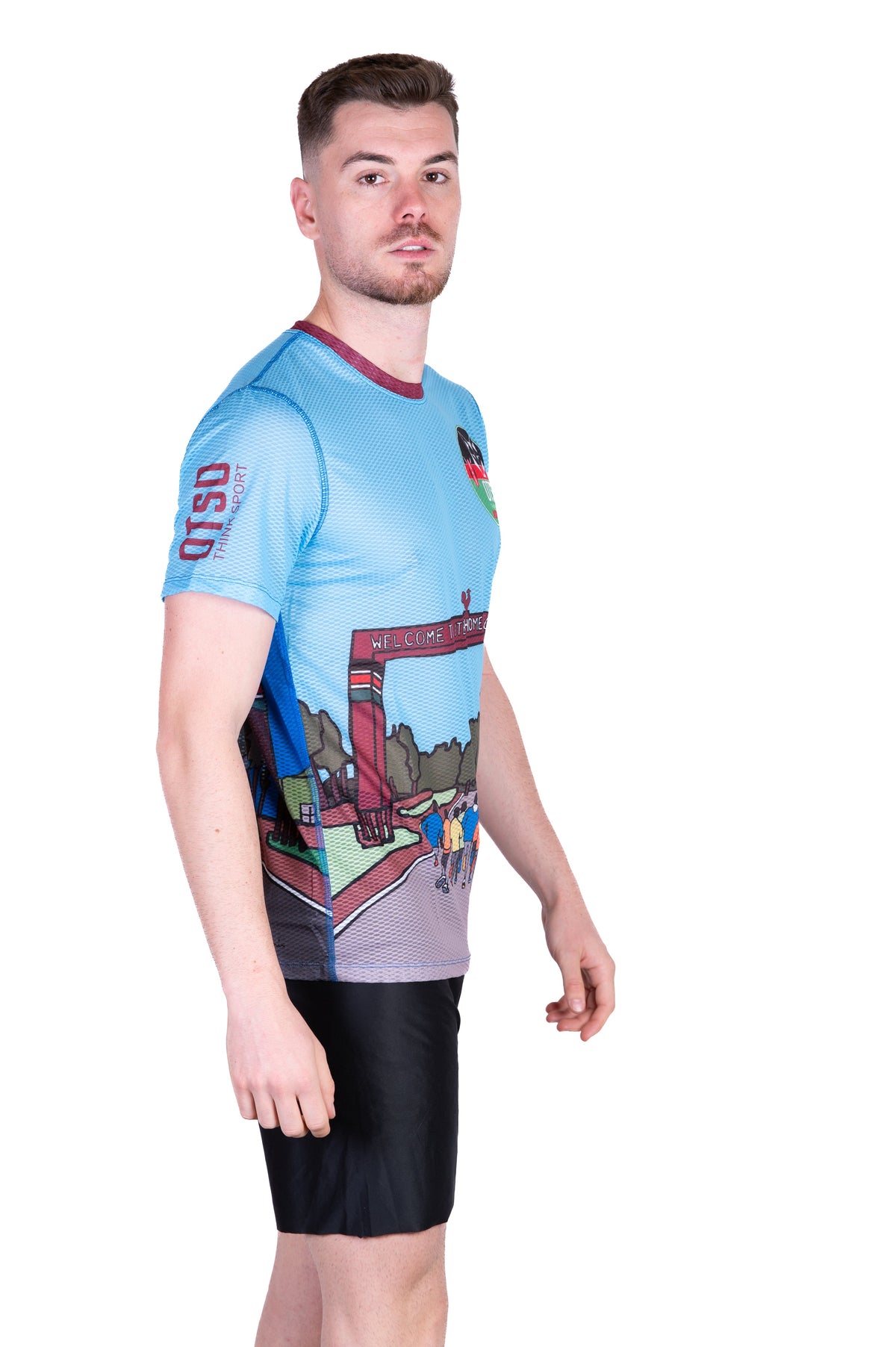 OTSO Herren Kurzarm-Funktionsshirt - Iten – Produktansicht 5