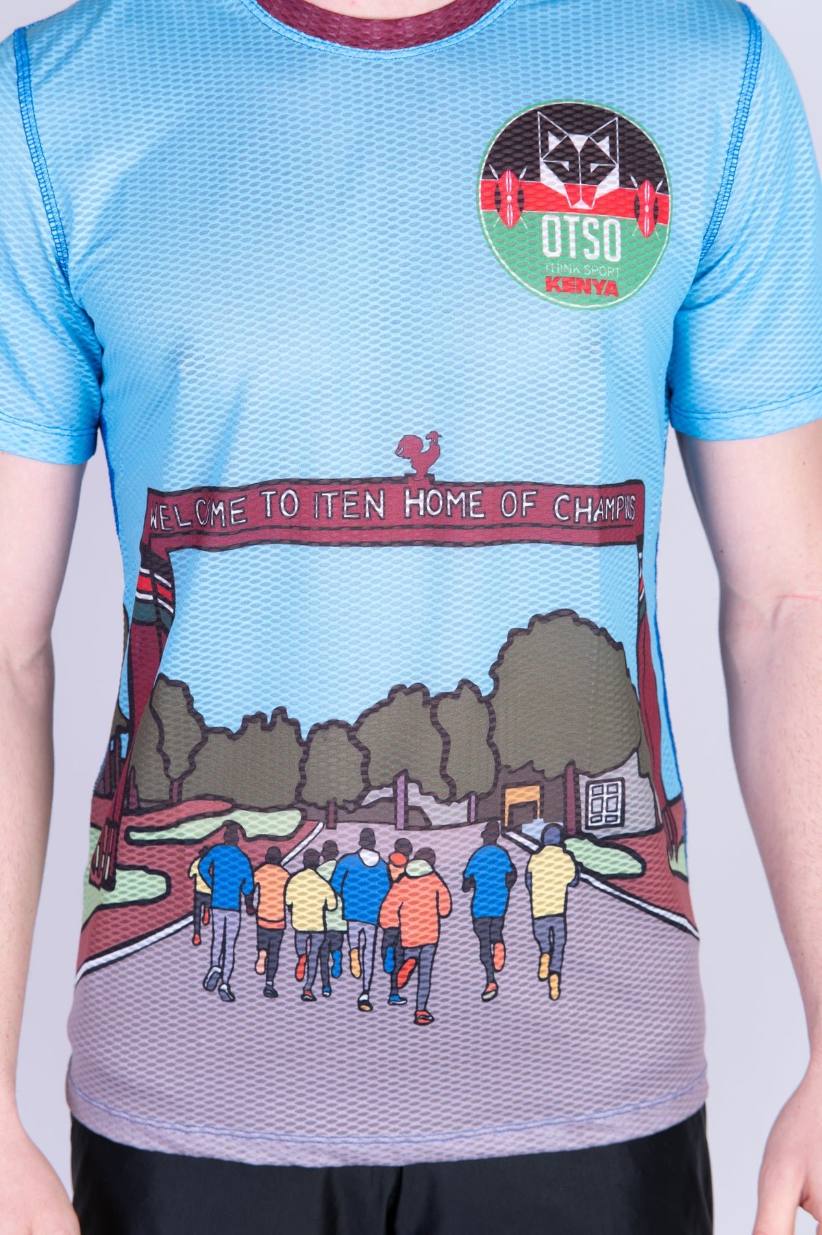 OTSO Herren Kurzarm-Funktionsshirt - Iten – Produktansicht 8