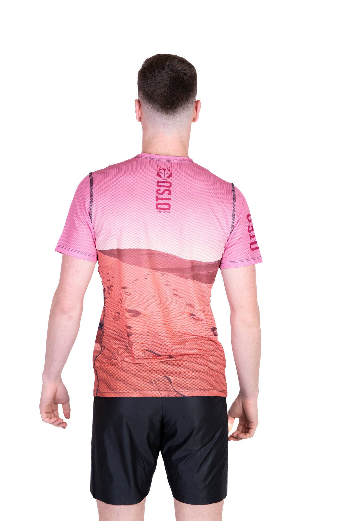 OTSO Herren Kurzarm-Funktionsshirt - Desert – Produktansicht 7