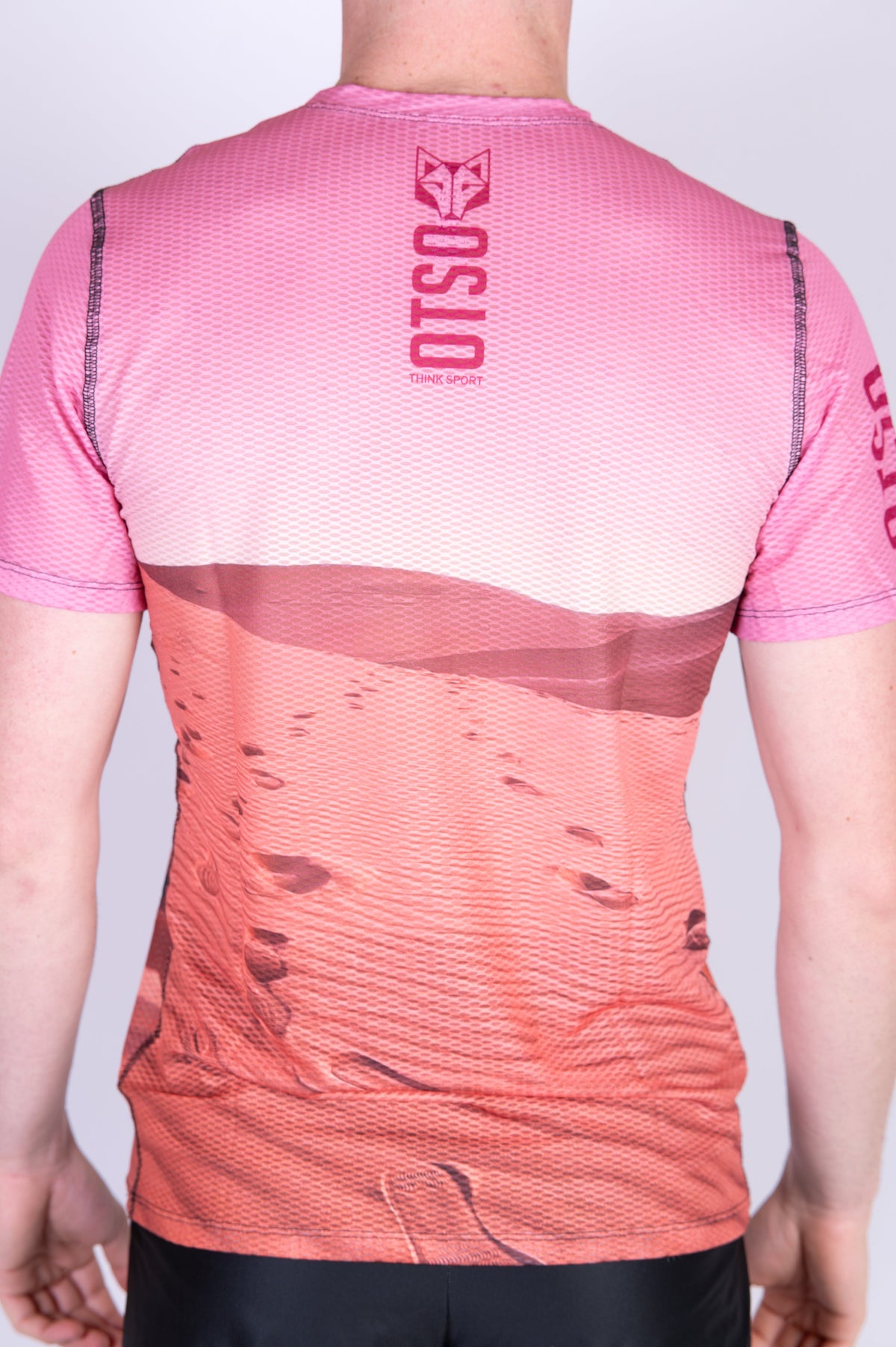 OTSO Herren Kurzarm-Funktionsshirt - Desert – Produktansicht 9