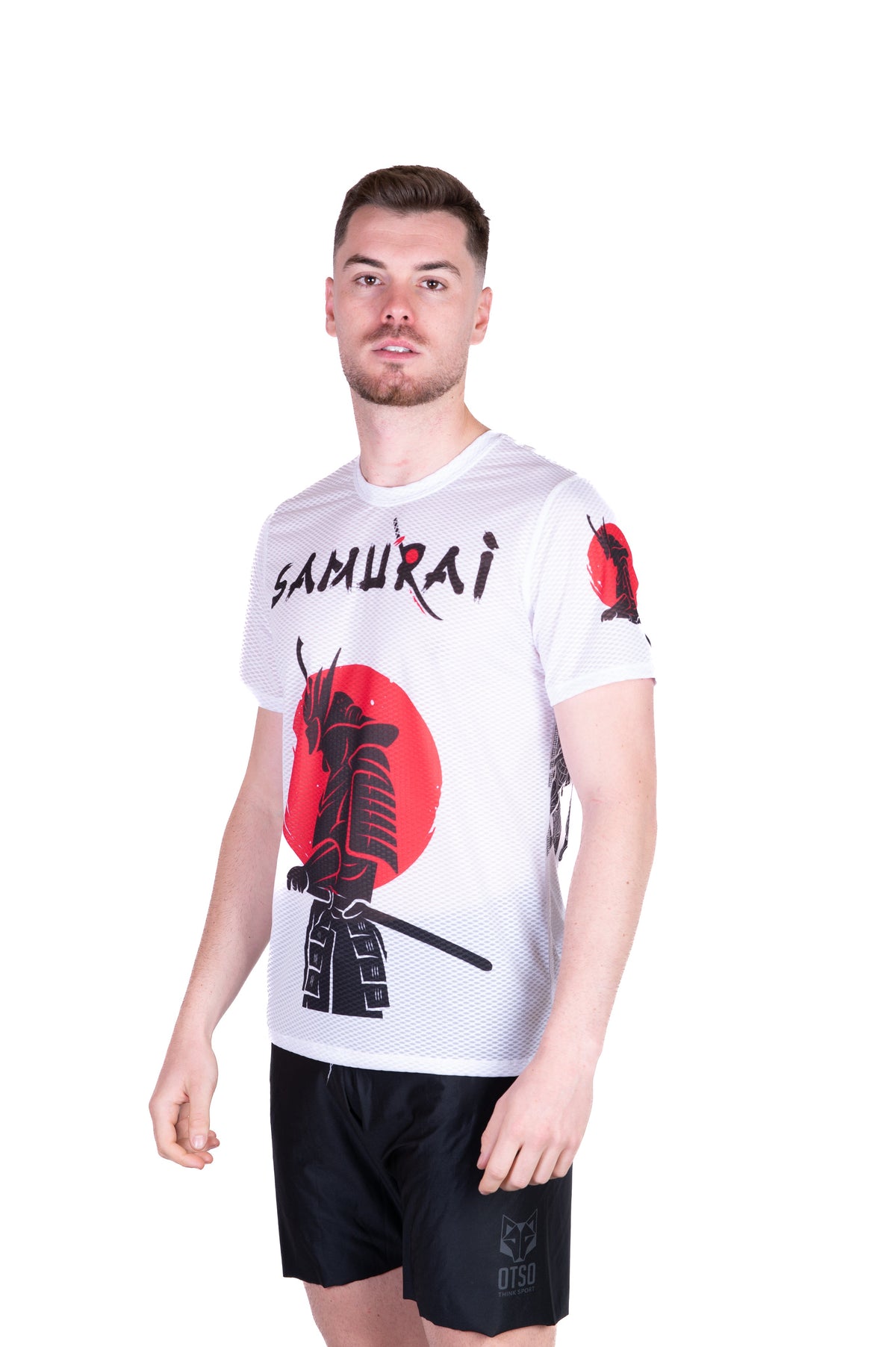 OTSO Herren Kurzarm-Funktionsshirt - Samurai – Produktansicht 4