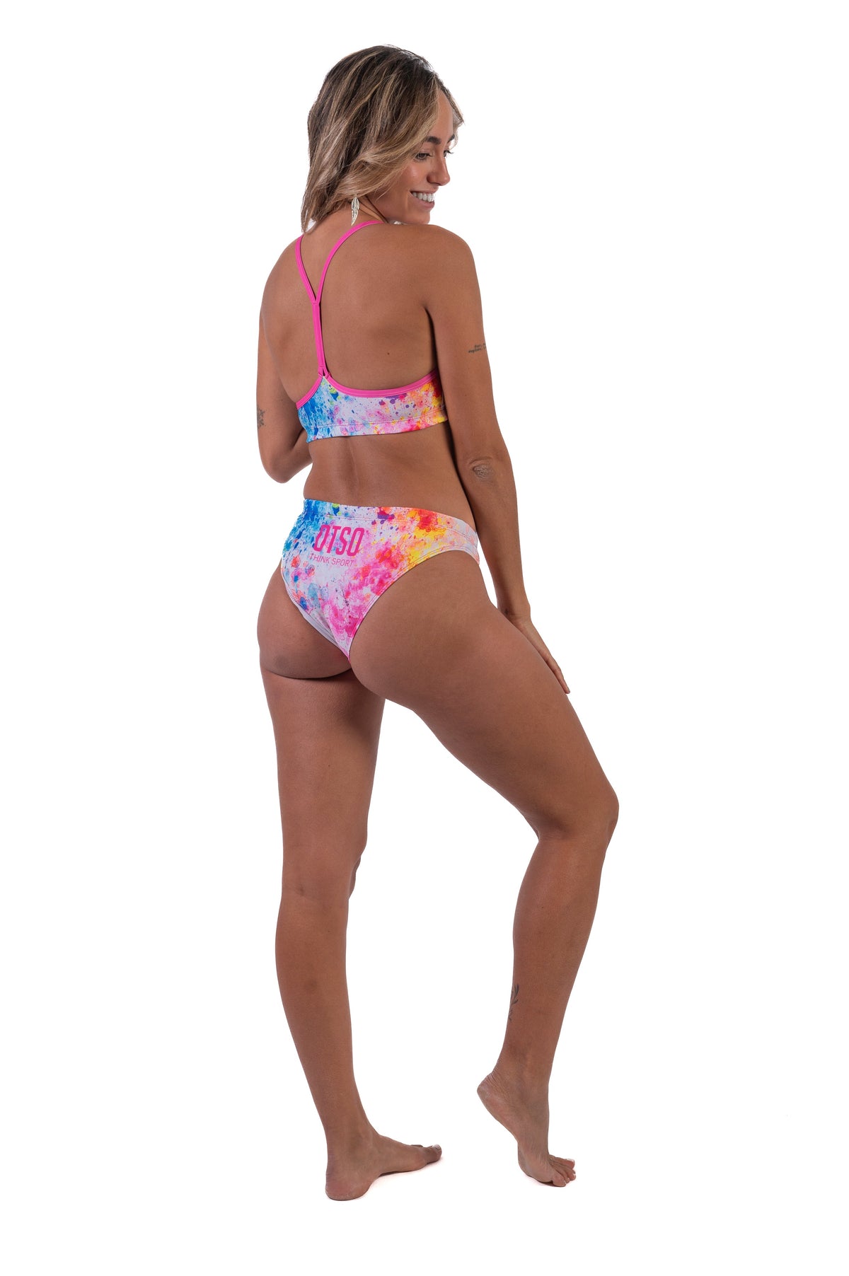 OTSO Sportbikini - Chupa Chups Paint – Produktansicht 4