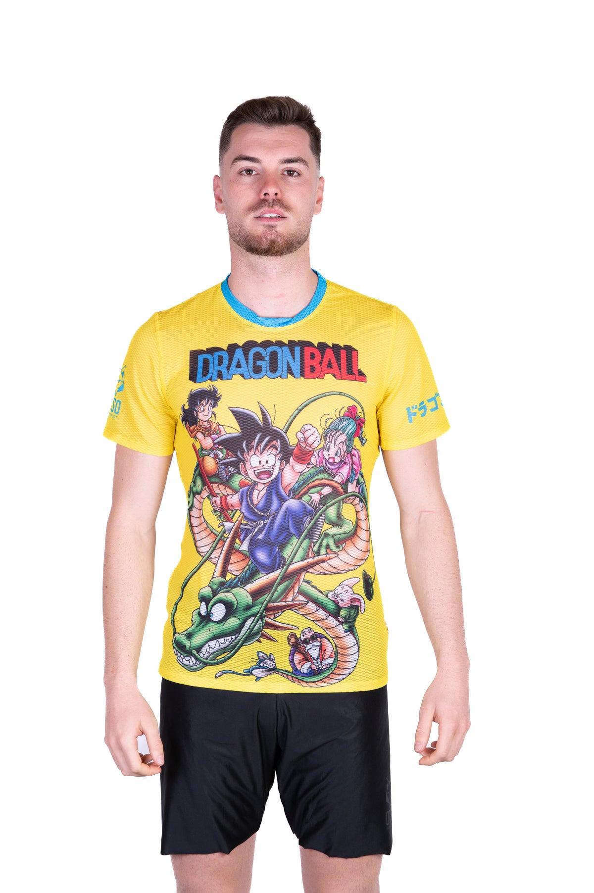 OTSO Herren Kurzarm-Funktionsshirt - Dragon Ball Shenron – Produktansicht 3