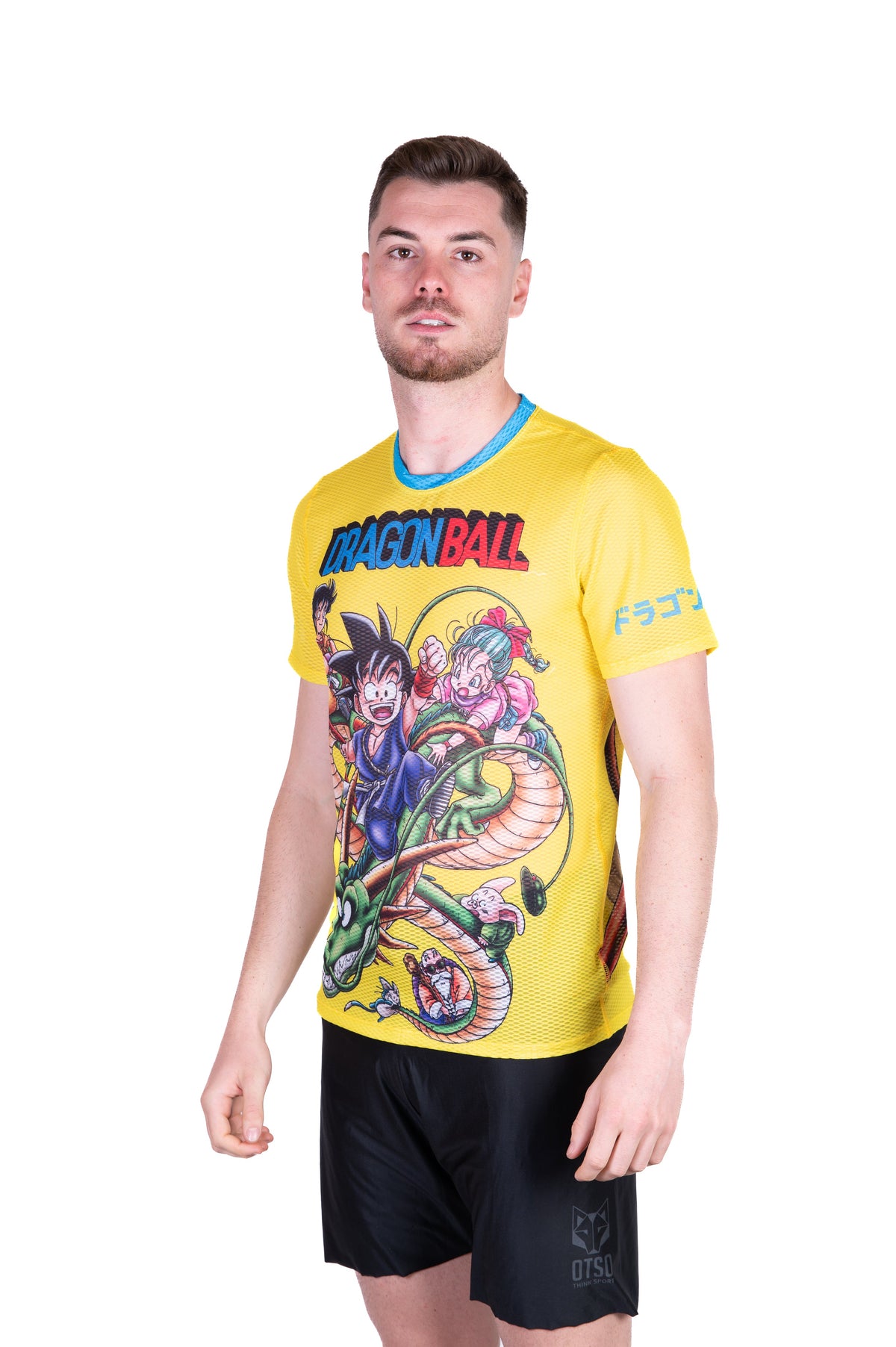OTSO Herren Kurzarm-Funktionsshirt - Dragon Ball Shenron – Produktansicht 4