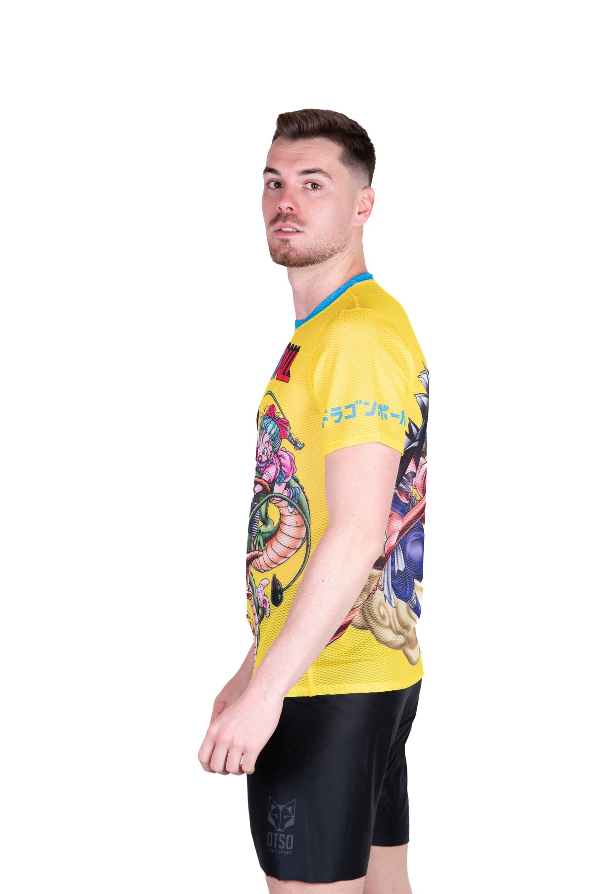 OTSO Herren Kurzarm-Funktionsshirt - Dragon Ball Shenron – Produktansicht 6