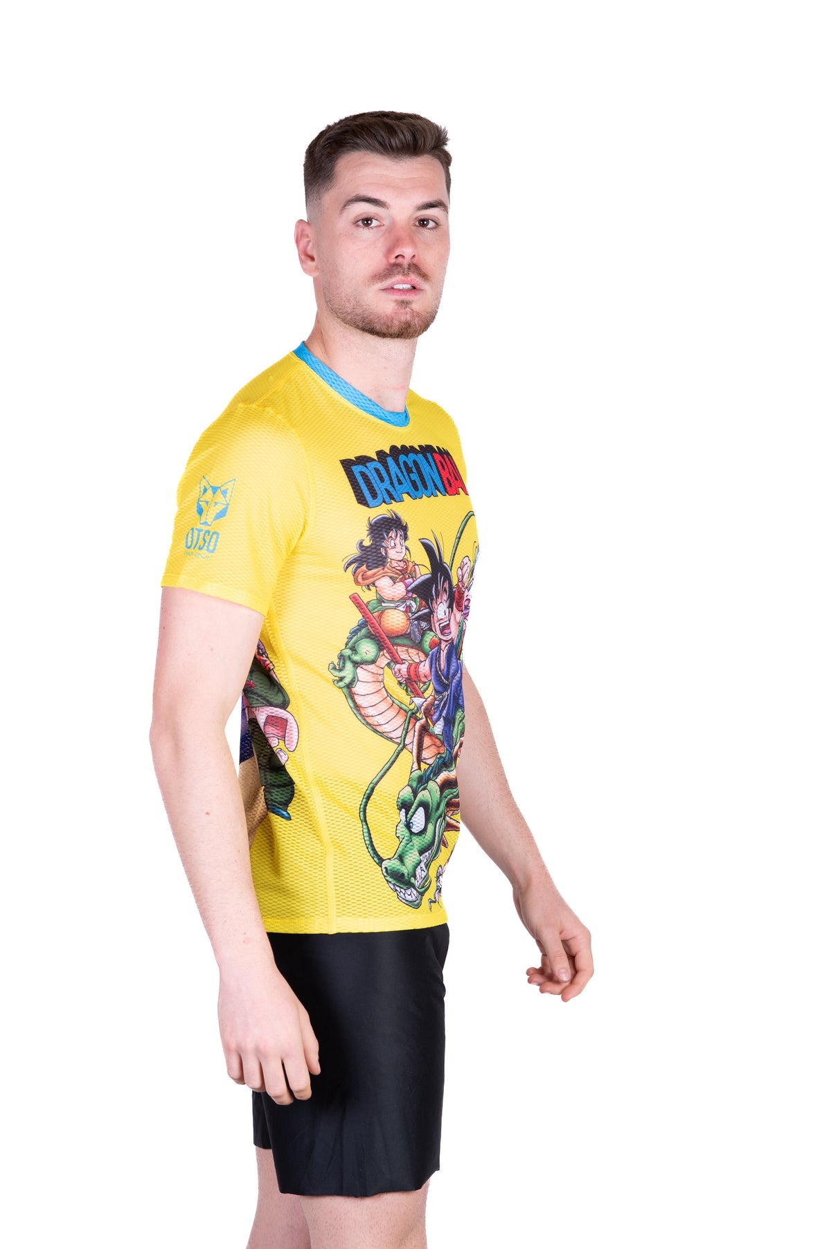 OTSO Herren Kurzarm-Funktionsshirt - Dragon Ball Shenron – Produktansicht 5