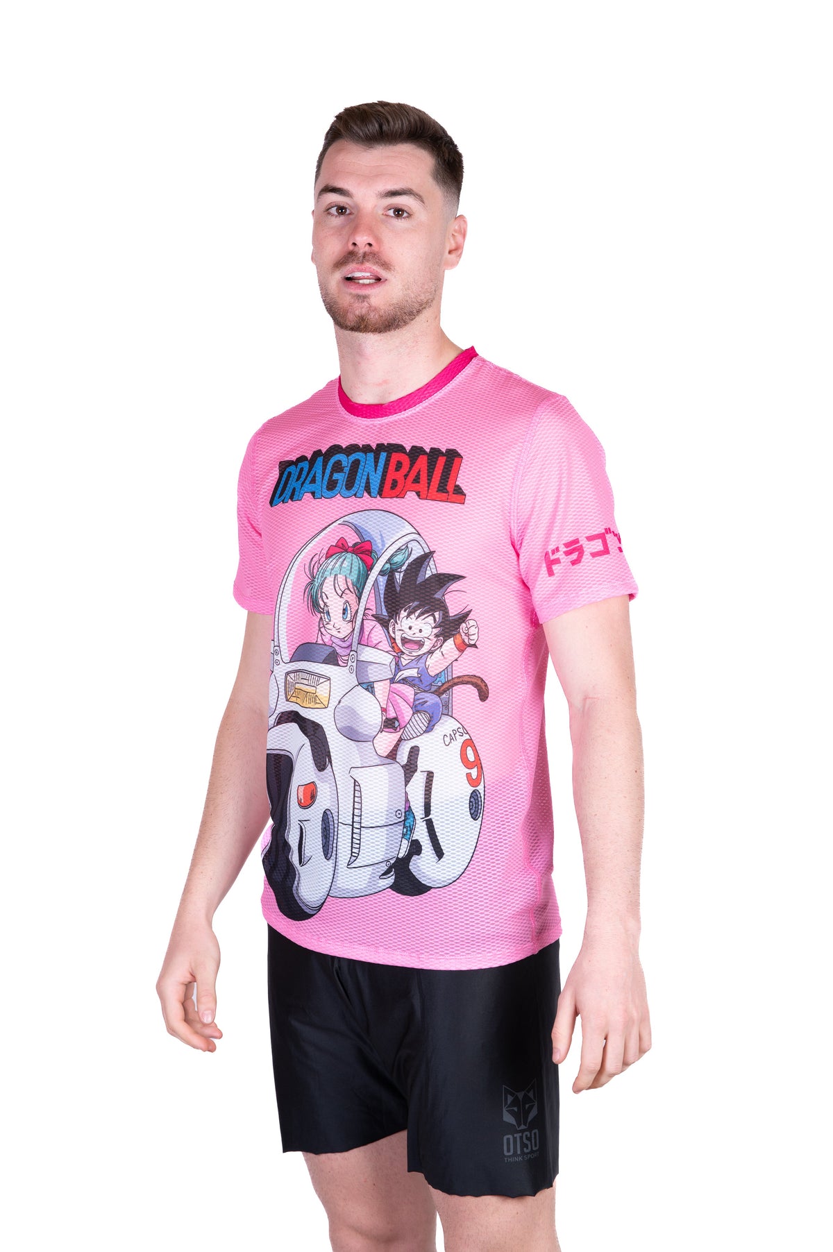 OTSO Herren Kurzarm-Funktionsshirt - Dragon Ball Bulma – Produktansicht 4
