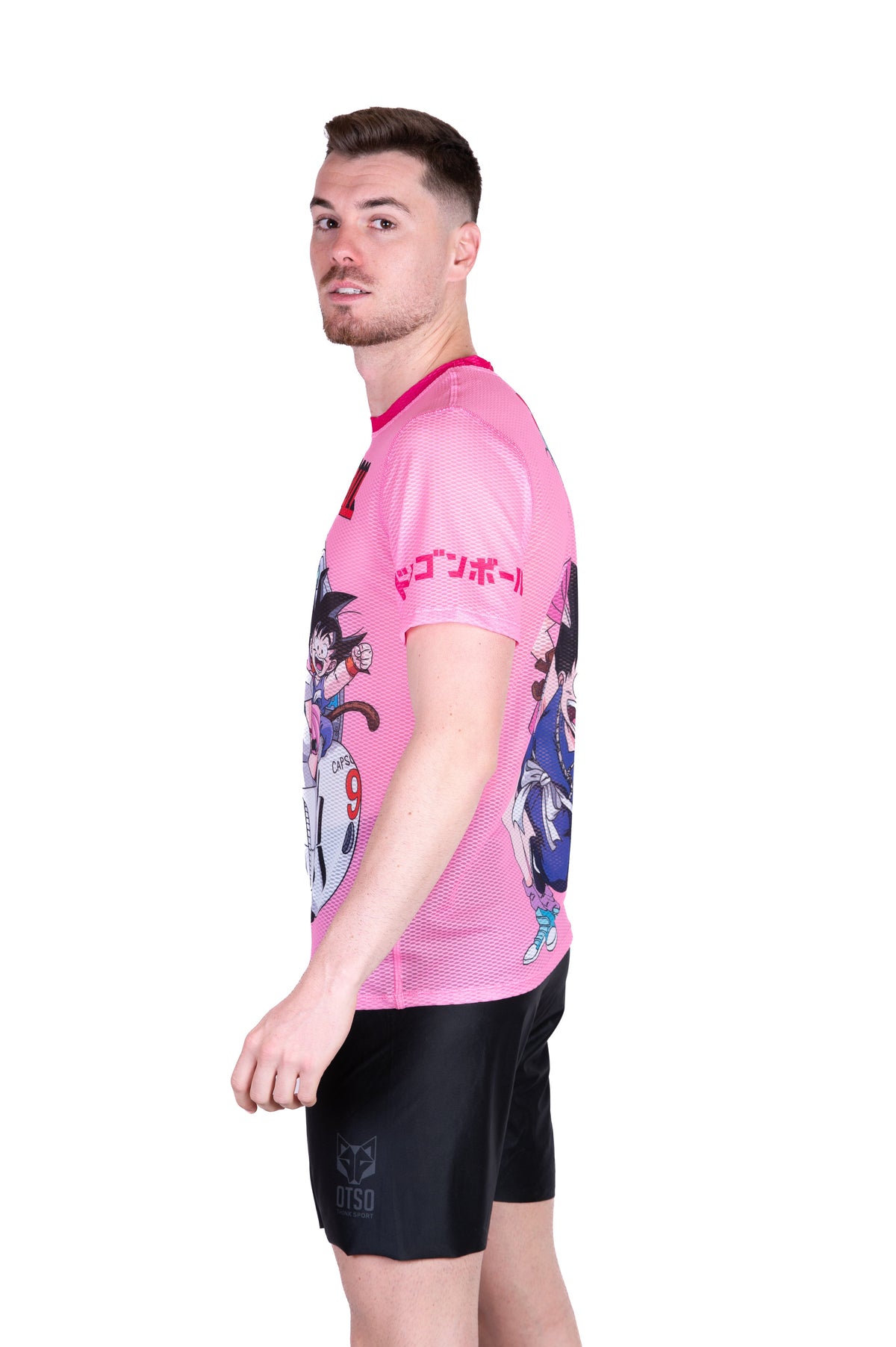 OTSO Herren Kurzarm-Funktionsshirt - Dragon Ball Bulma – Produktansicht 6