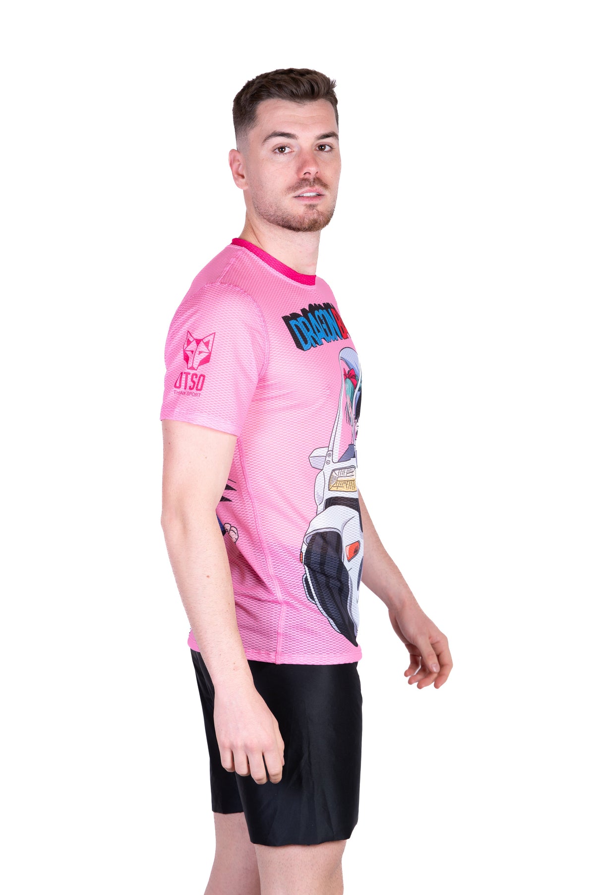 OTSO Herren Kurzarm-Funktionsshirt - Dragon Ball Bulma – Produktansicht 5