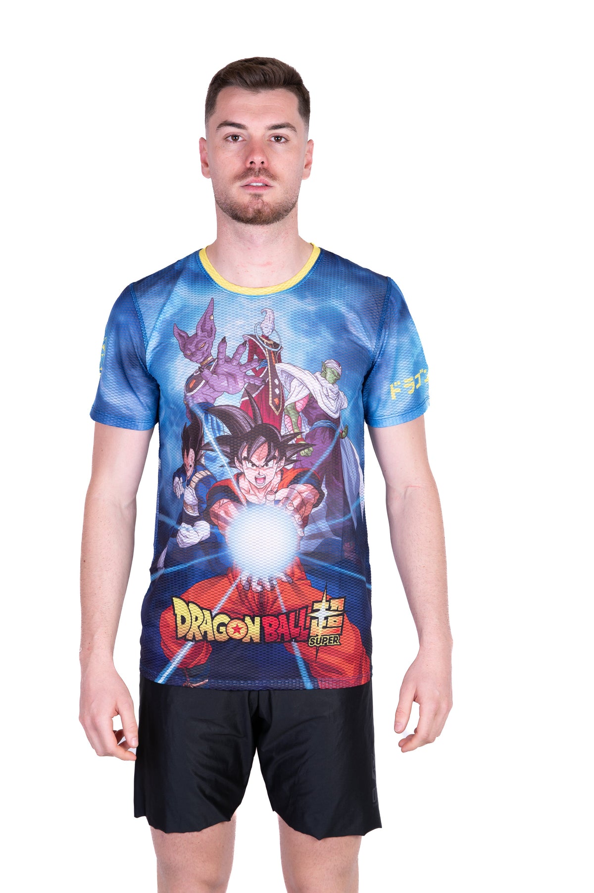 OTSO Herren Kurzarm-Funktionsshirt - Dragon Ball Super Goku Vegeta – Produktansicht 3