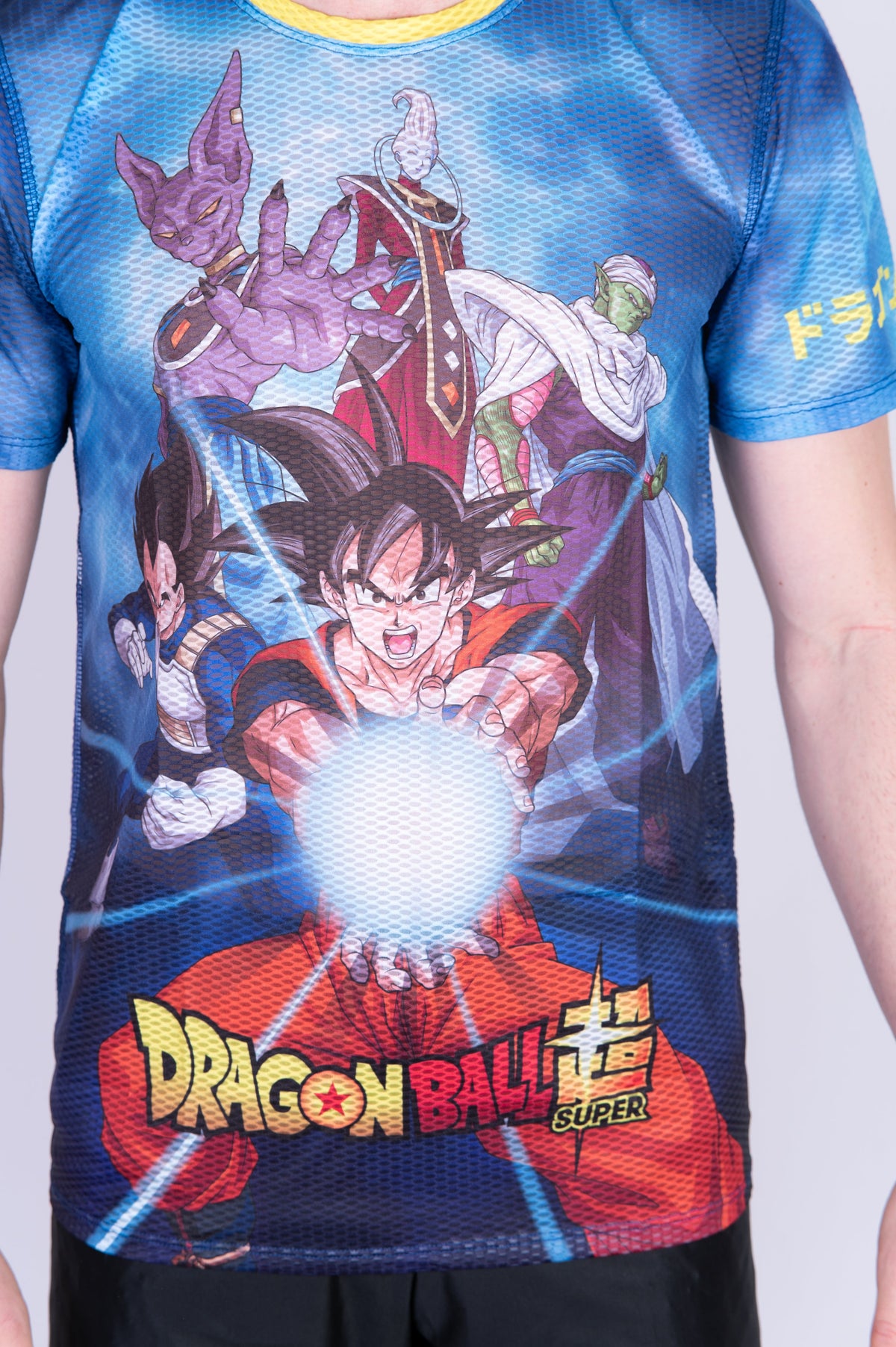 OTSO Herren Kurzarm-Funktionsshirt - Dragon Ball Super Goku Vegeta – Produktansicht 8
