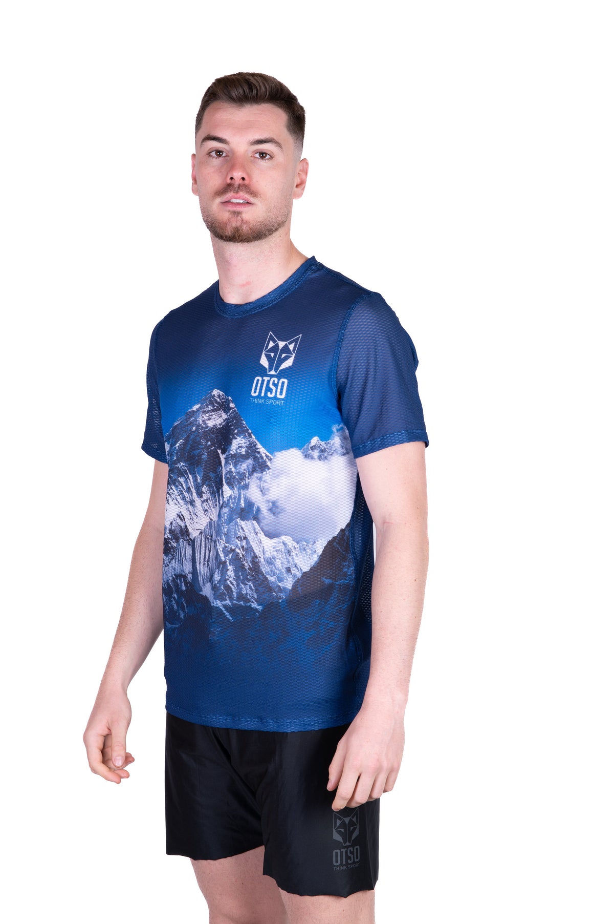 OTSO Herren Kurzarm-Funktionsshirt - Everest – Produktansicht 4