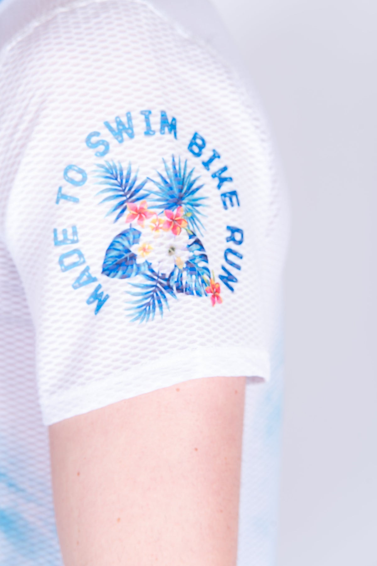 OTSO Herren Kurzarm-Funktionsshirt - Swim Bike Run Wave – Produktansicht 12