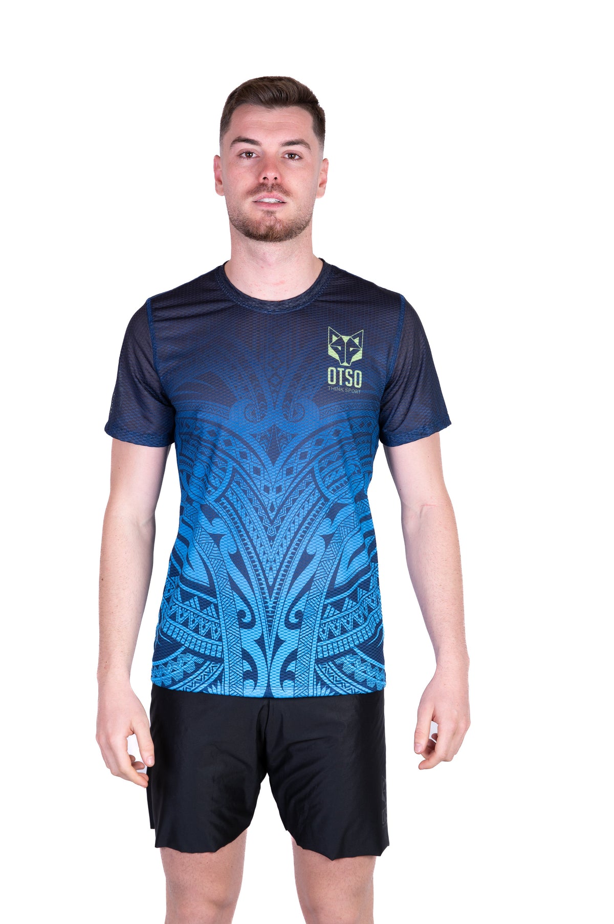 OTSO Herren Kurzarm-Funktionsshirt - Maori – Produktansicht 3