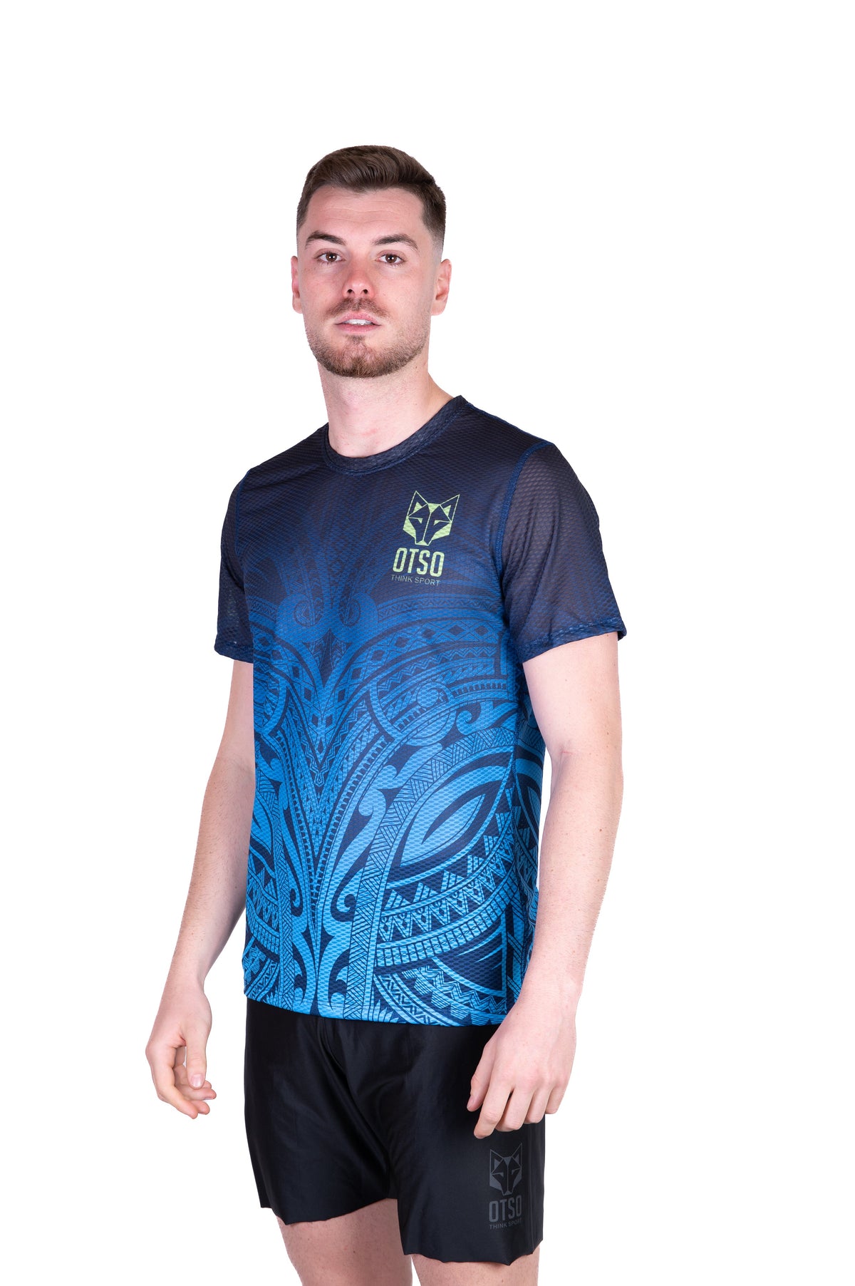 OTSO Herren Kurzarm-Funktionsshirt - Maori – Produktansicht 4