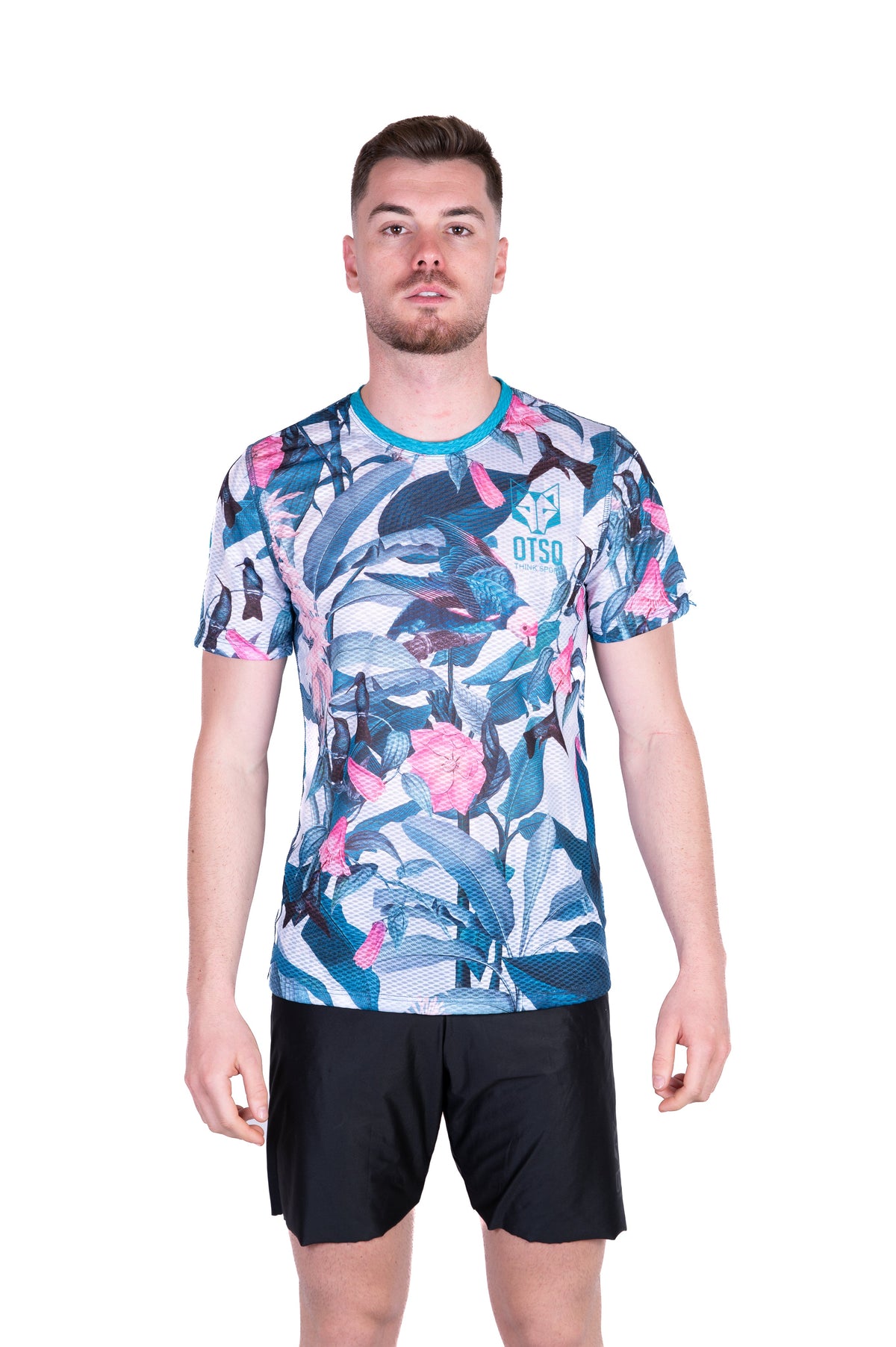 OTSO Herren Kurzarm-Funktionsshirt - Garden – Produktansicht 3