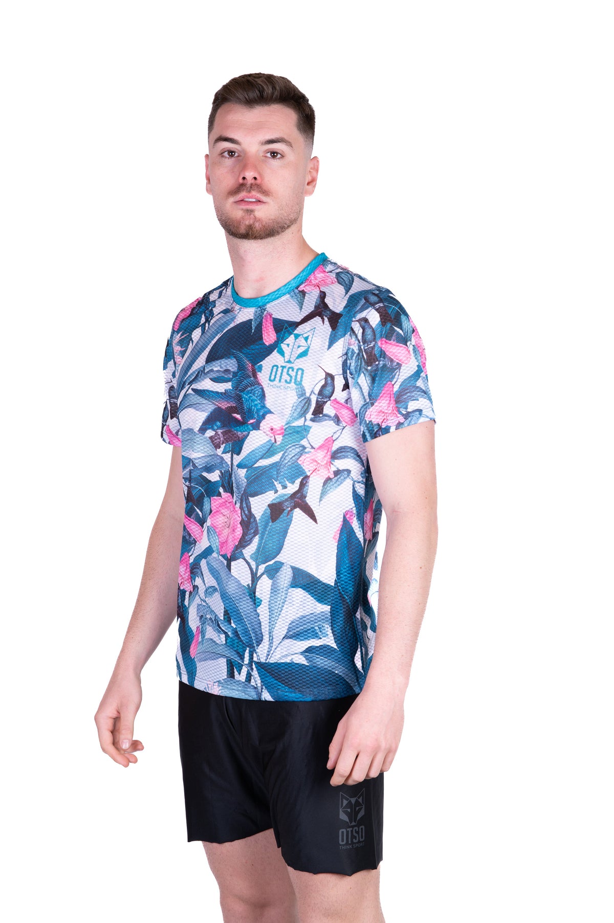 OTSO Herren Kurzarm-Funktionsshirt - Garden – Produktansicht 4