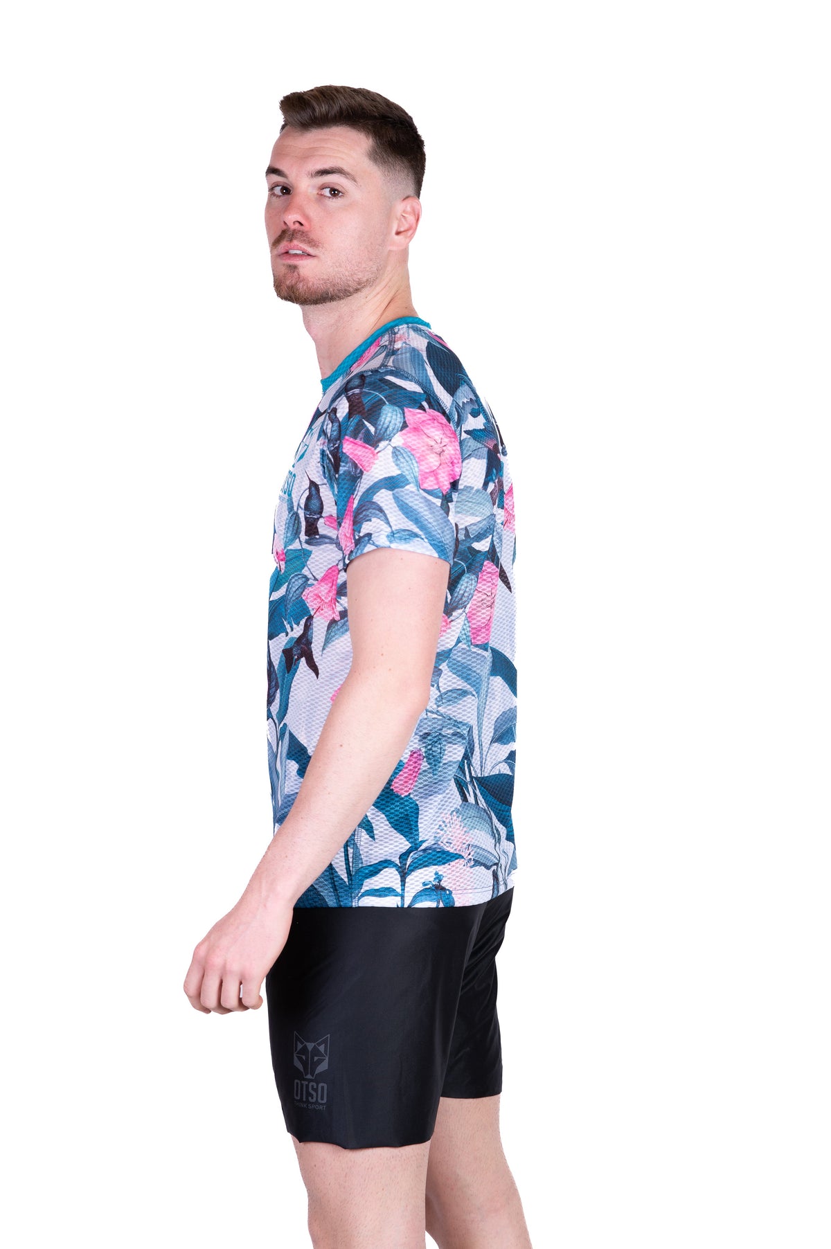 OTSO Herren Kurzarm-Funktionsshirt - Garden – Produktansicht 6