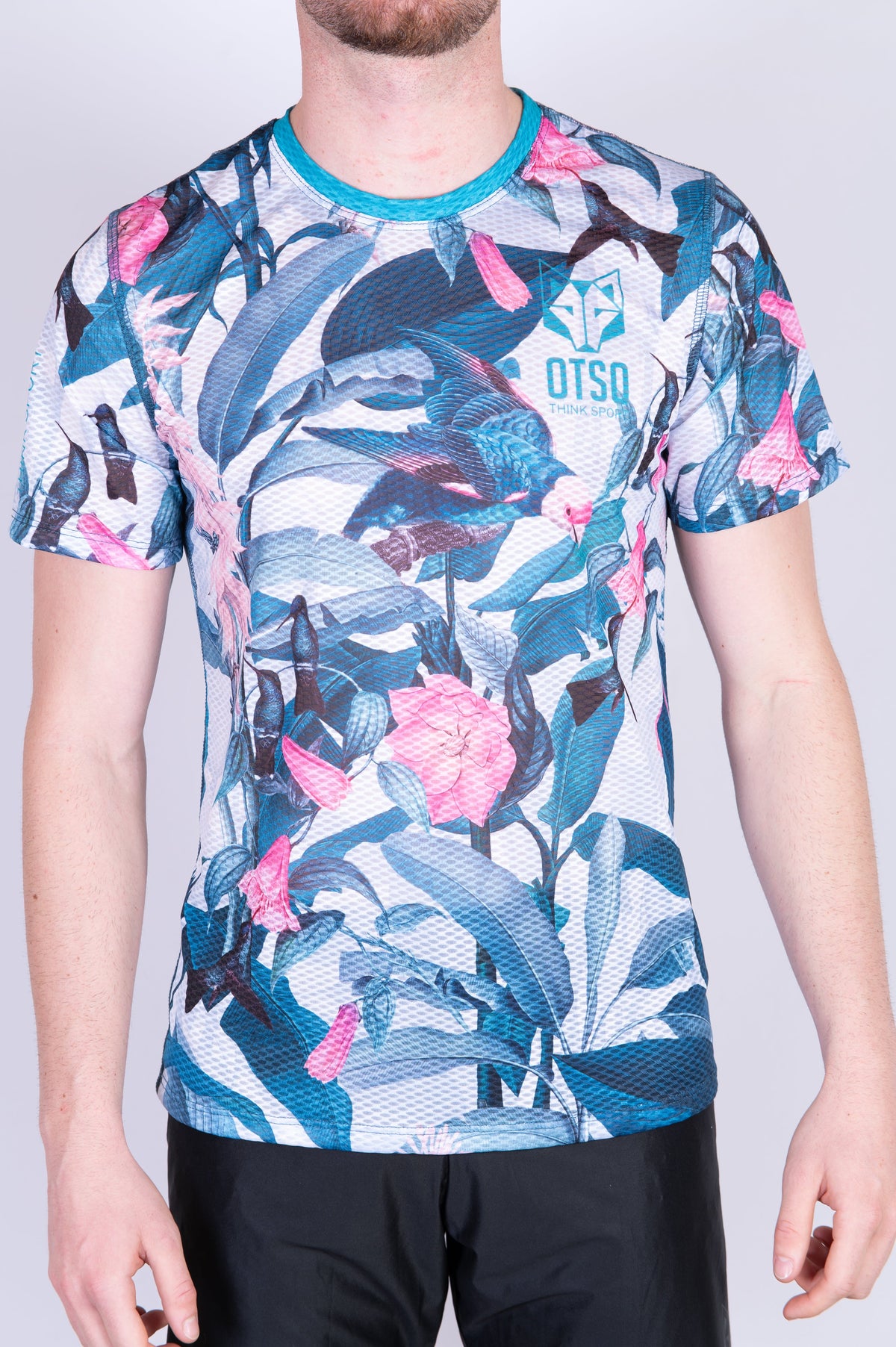 OTSO Herren Kurzarm-Funktionsshirt - Garden – Produktansicht 8