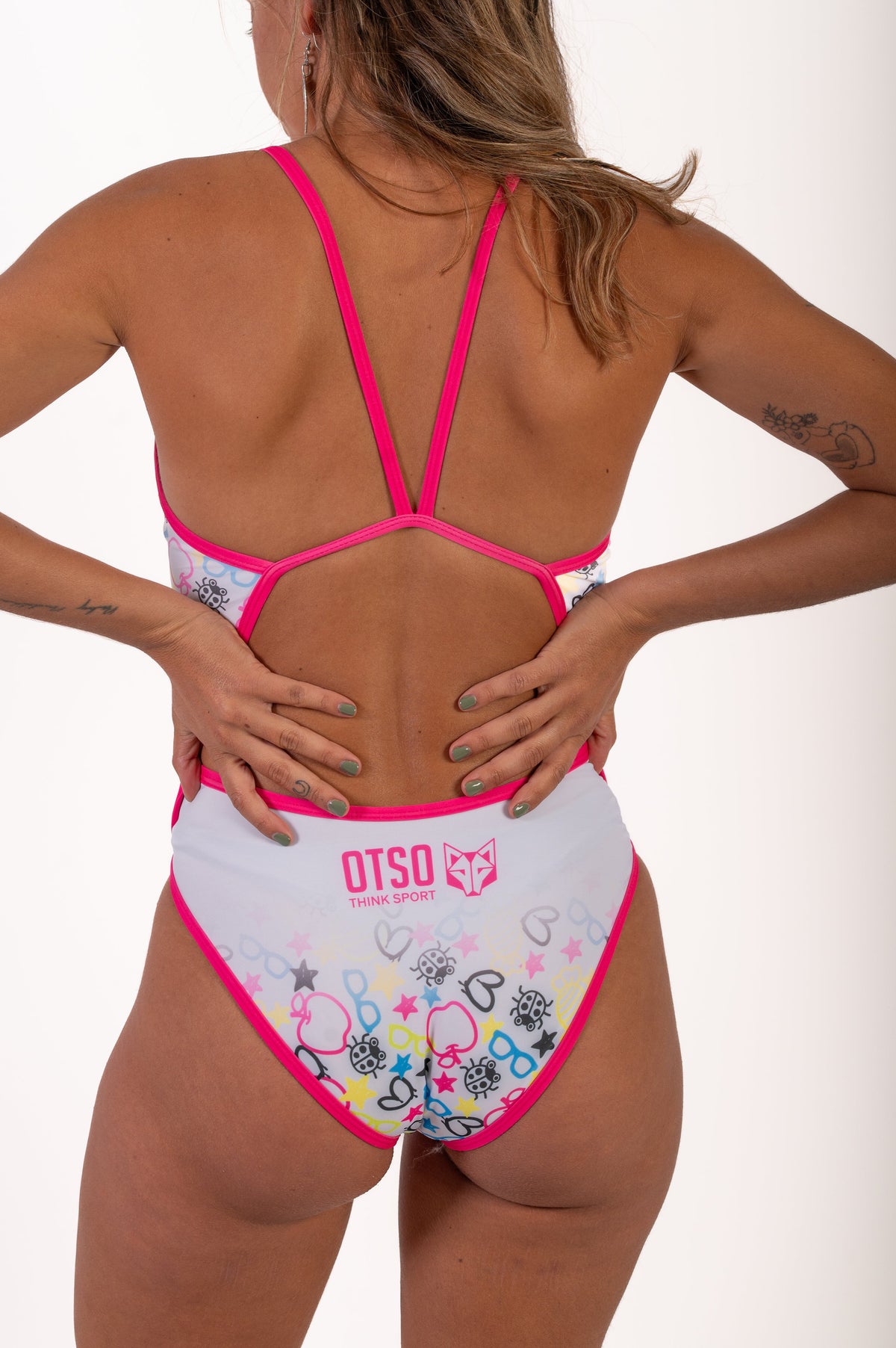OTSO Damen/Mädchen Badeanzug - Hello Kitty Sweet – Produktansicht 9