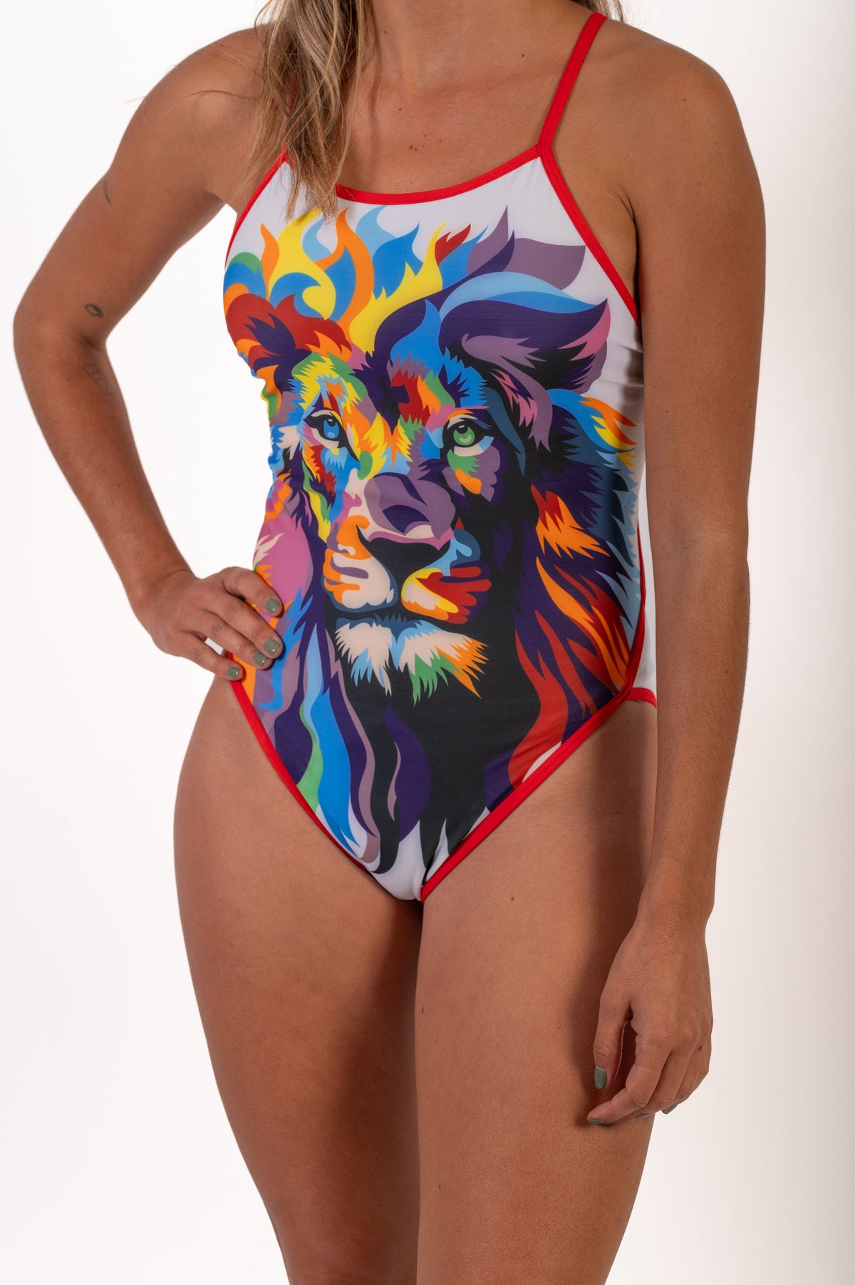 OTSO Damen Badeanzug - Be A Lion – Produktansicht 8