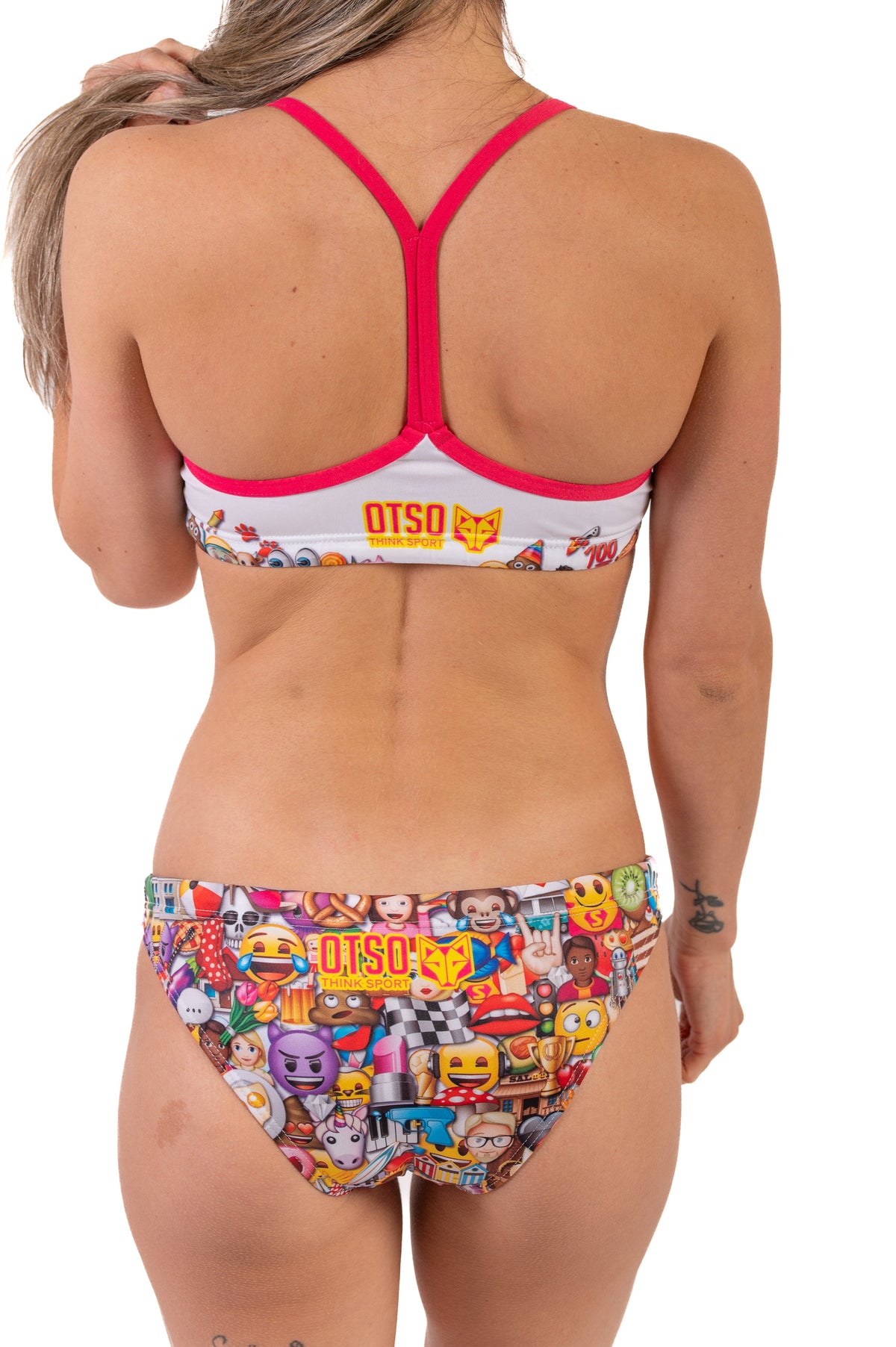 OTSO Sportbikini - Emoji Big Wave – Produktansicht 8