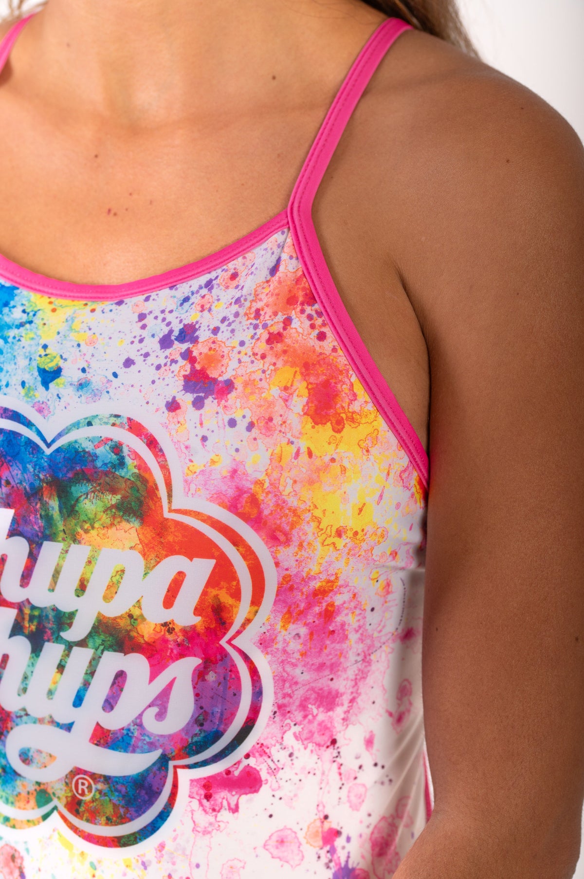 OTSO Damen Badeanzug - Chupa Chups Paint – Produktansicht 7
