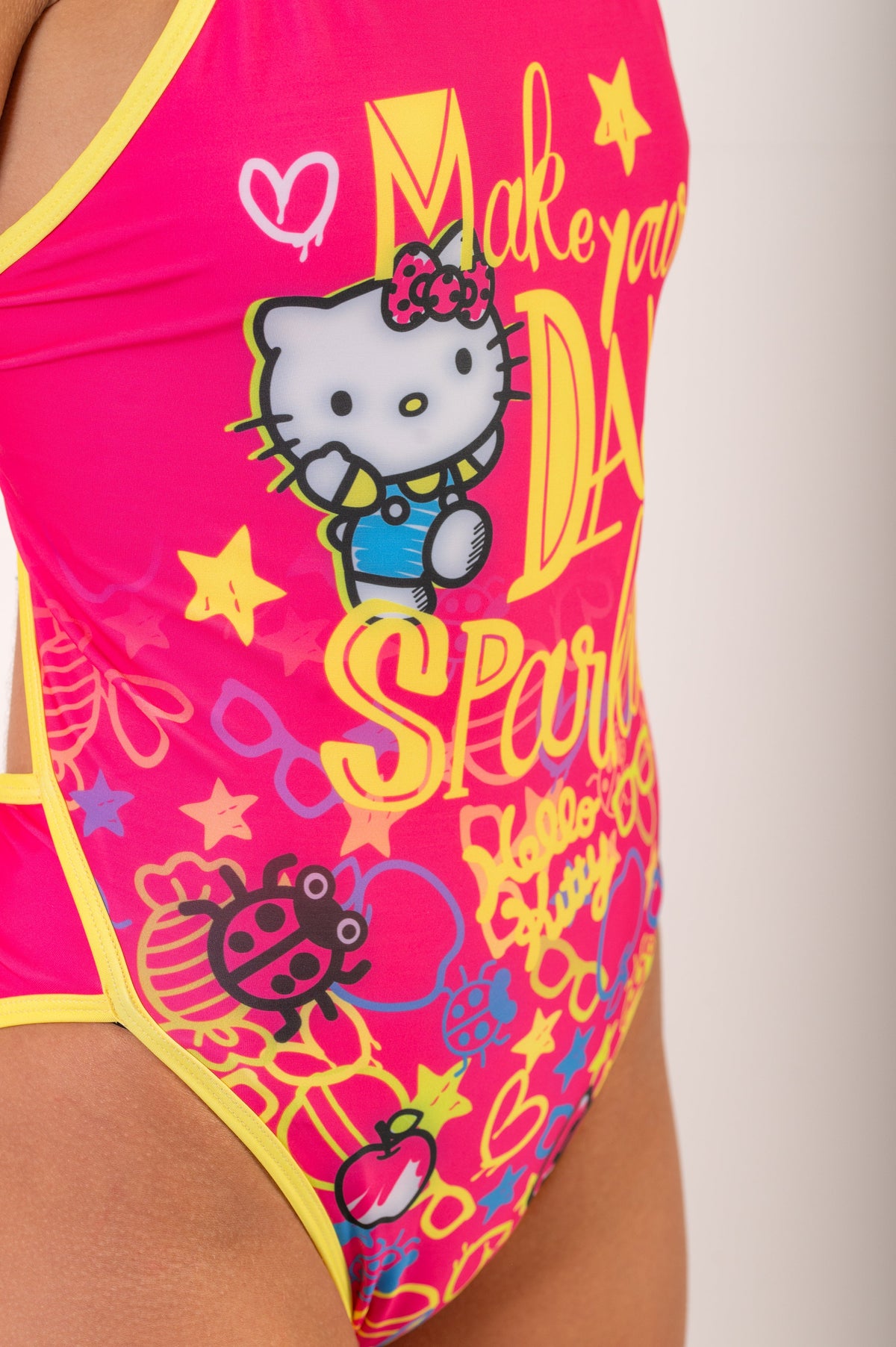 OTSO Damen/Mädchen Badeanzug - Hello Kitty Sparkle – Produktansicht 8