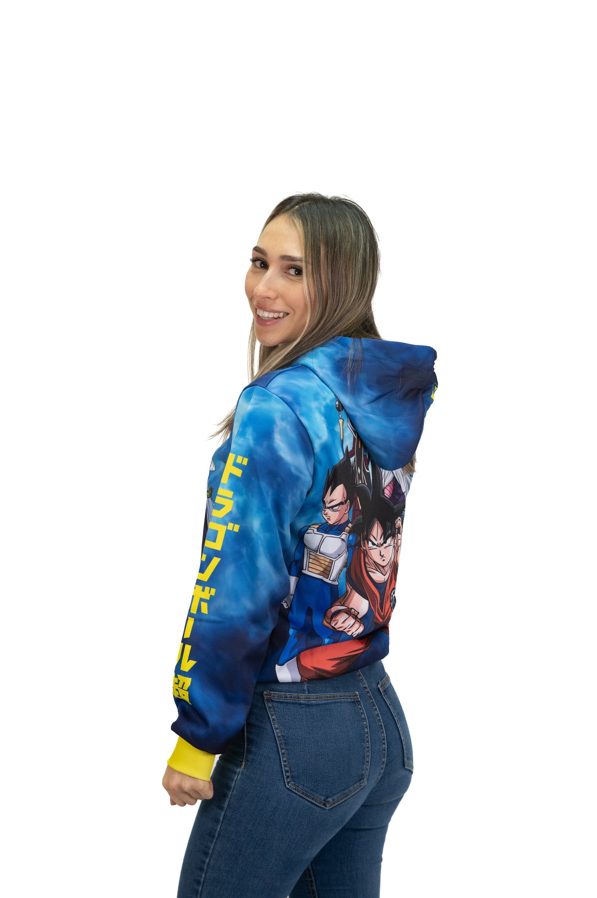 OTSO Hoodie - Dragon Ball Super Goku Vegeta – Produktansicht 14