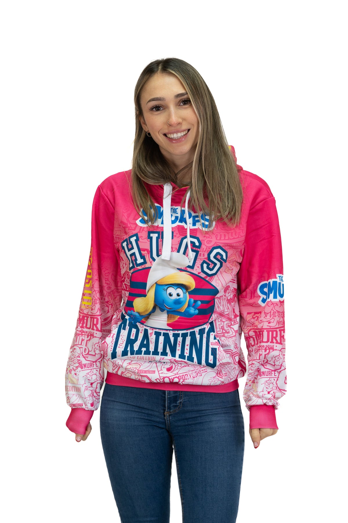 OTSO Hoodie - Smurfs Hugs – Produktansicht 4