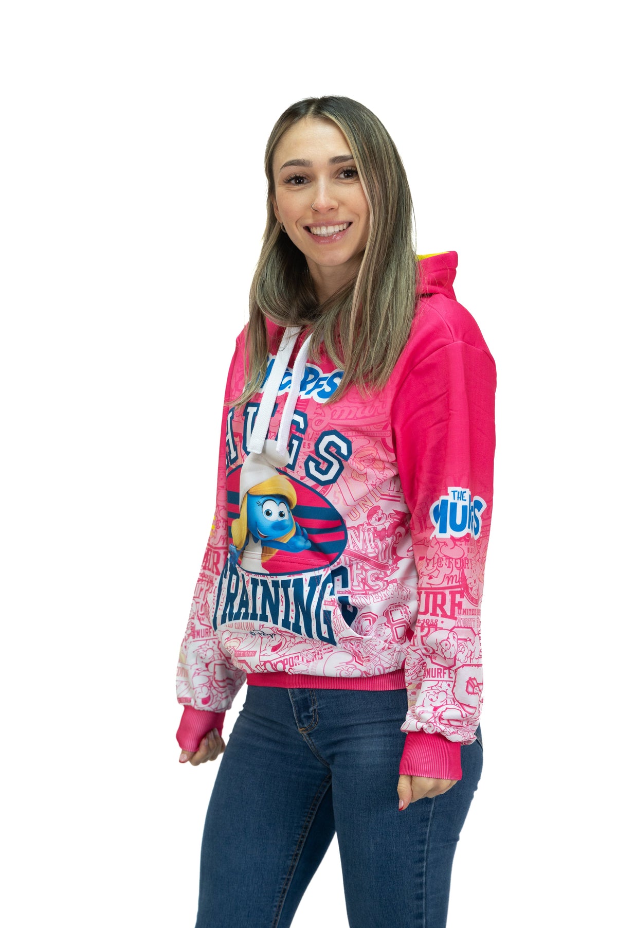 OTSO Hoodie - Smurfs Hugs – Produktansicht 5