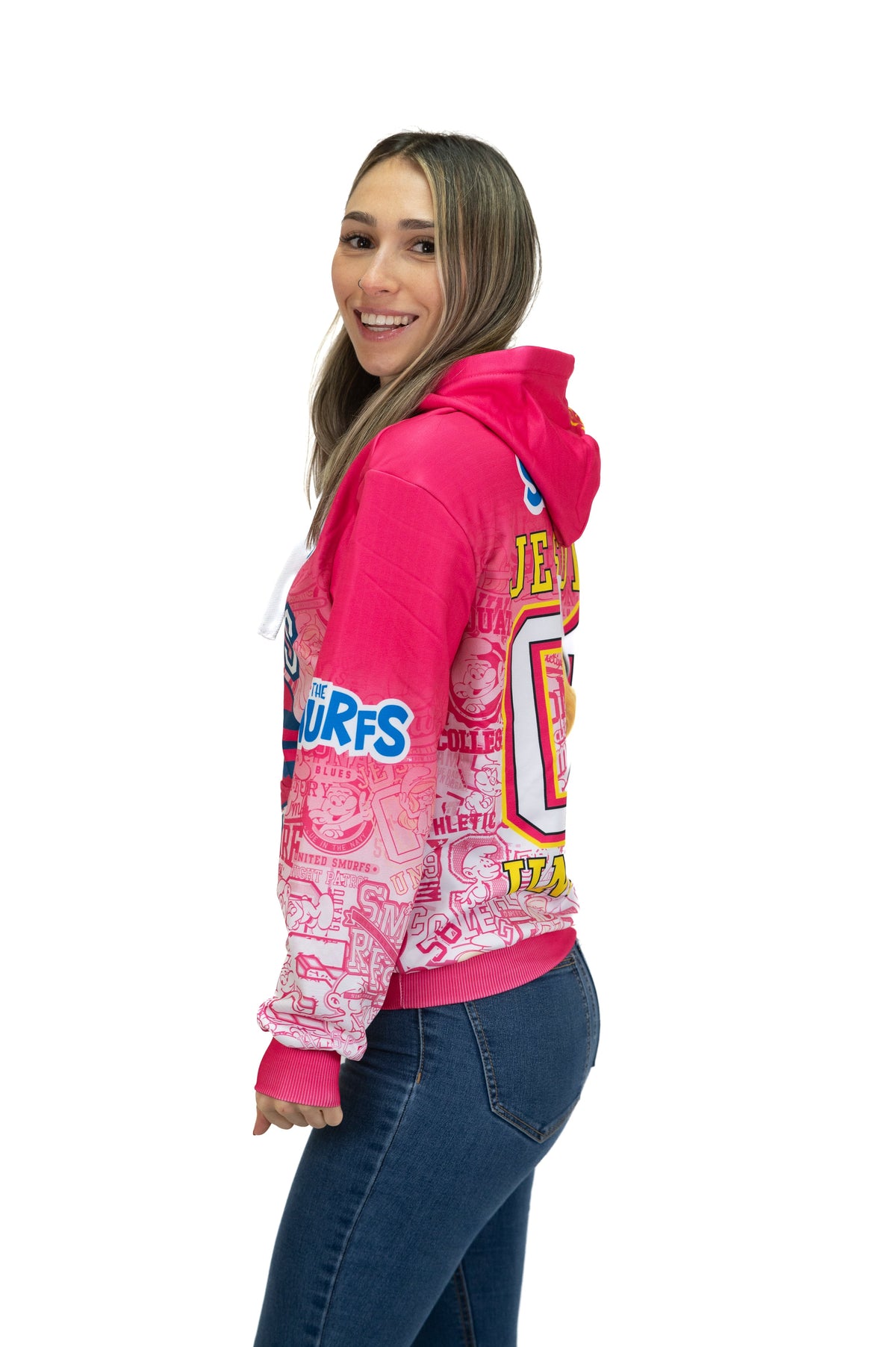 OTSO Hoodie - Smurfs Hugs – Produktansicht 6