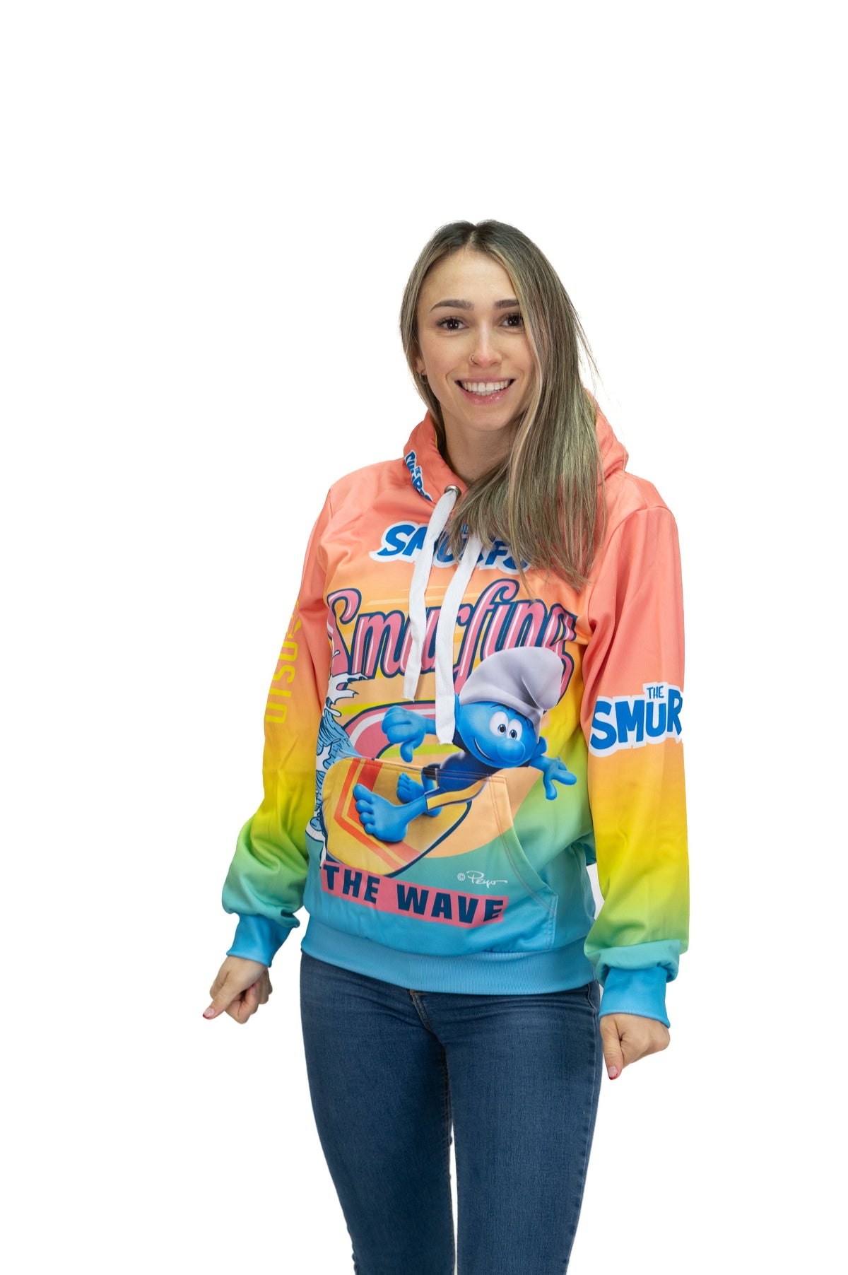 OTSO Hoodie - Smurfs Smurfing Men – Produktansicht 13