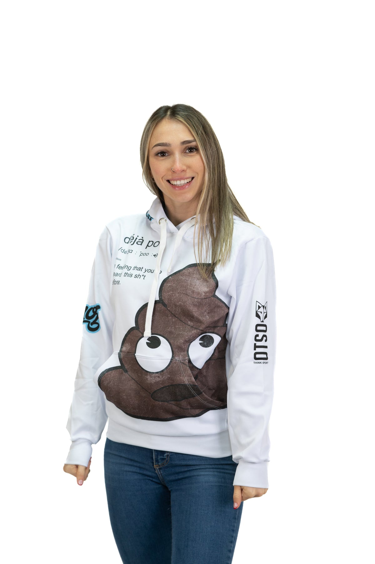 OTSO Hoodie - Emoji Déjà Poo – Produktansicht 13