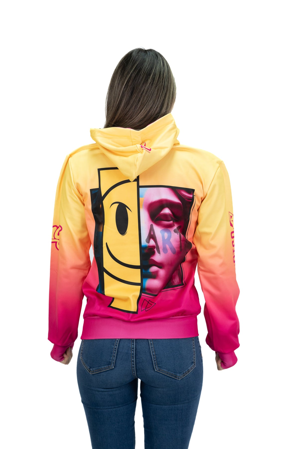 OTSO Hoodie - Emoji Glow-Up – Produktansicht 8