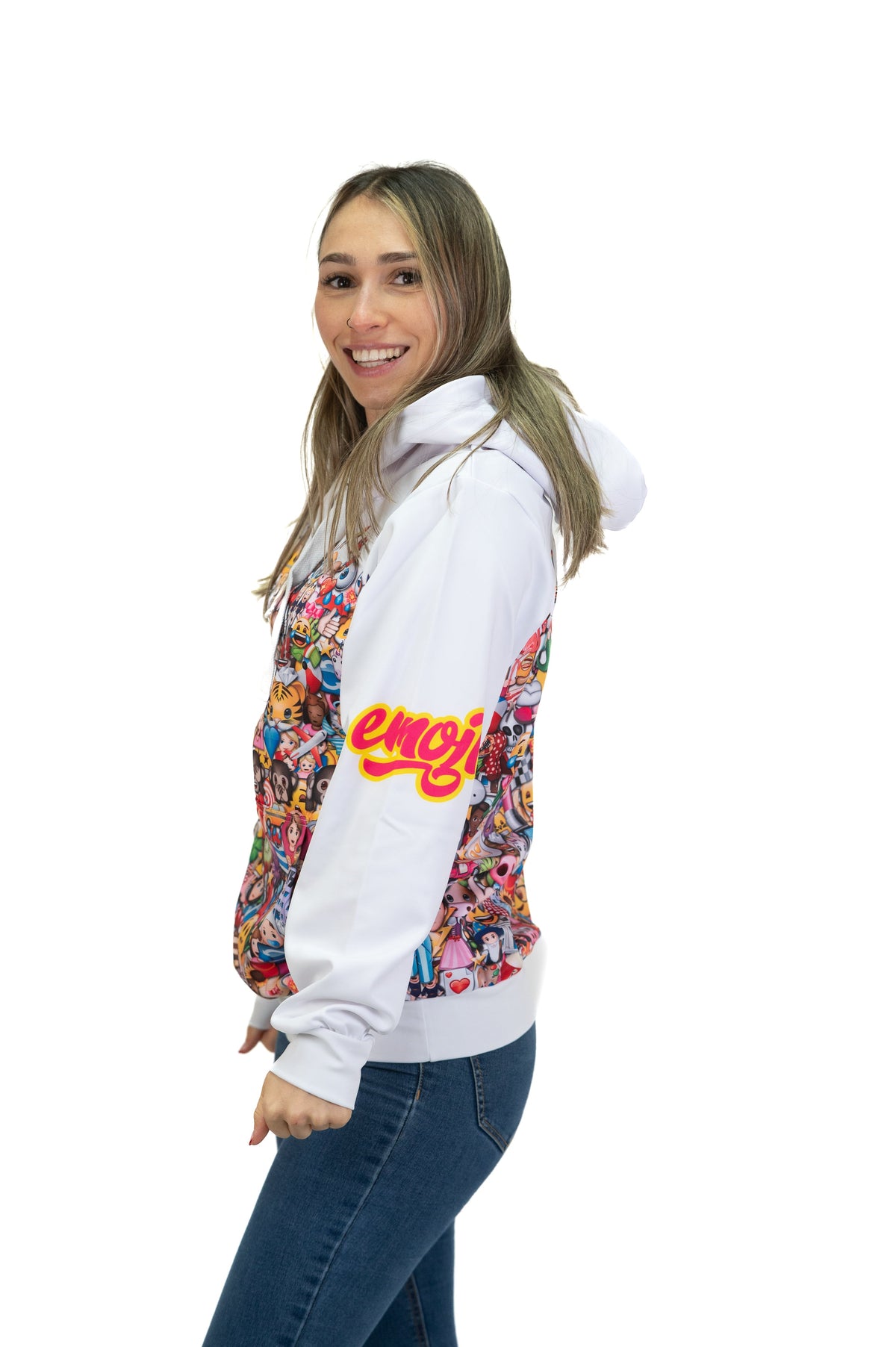 OTSO Hoodie - Emoji Big Wave – Produktansicht 5