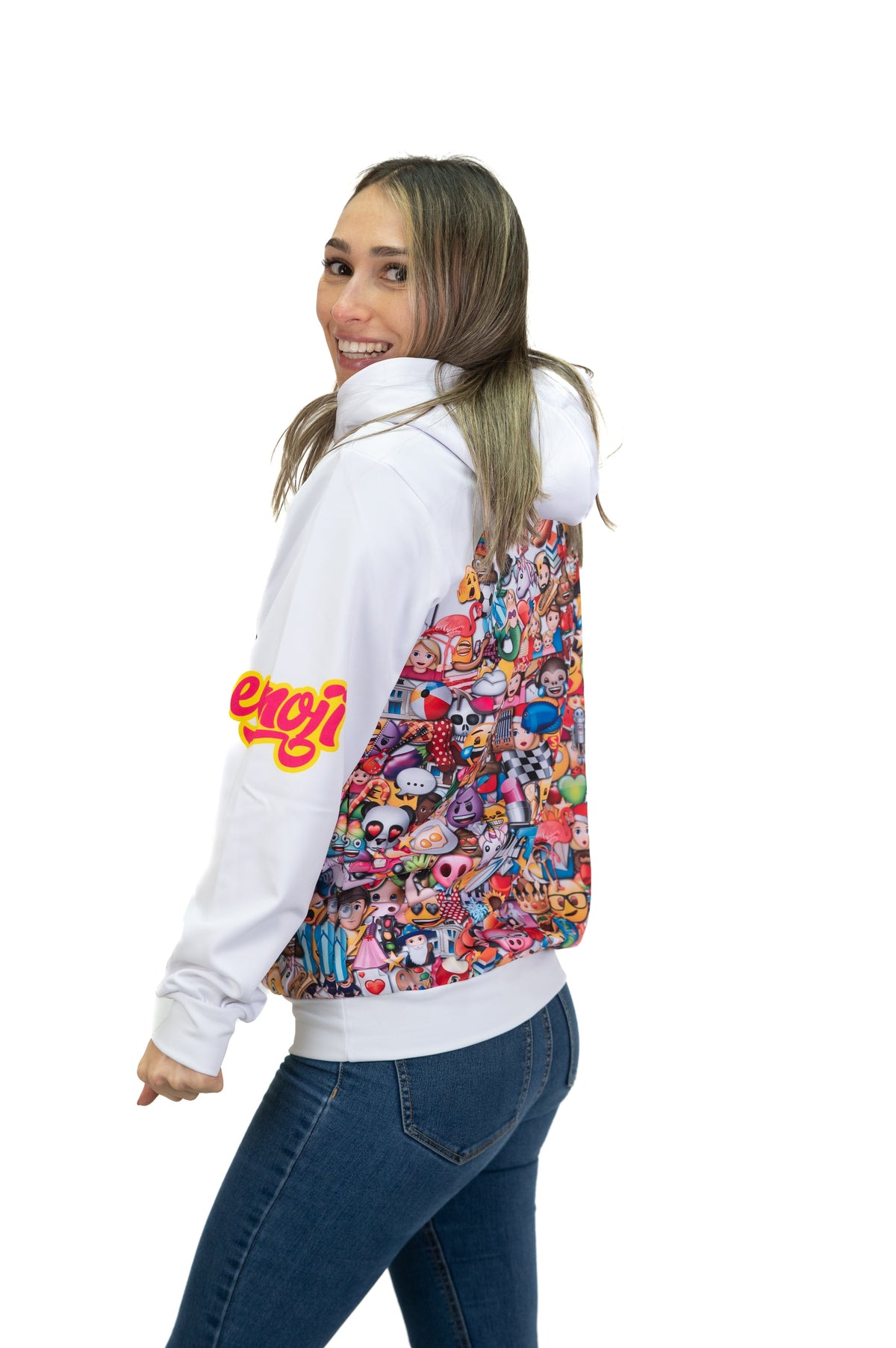 OTSO Hoodie - Emoji Big Wave – Produktansicht 7