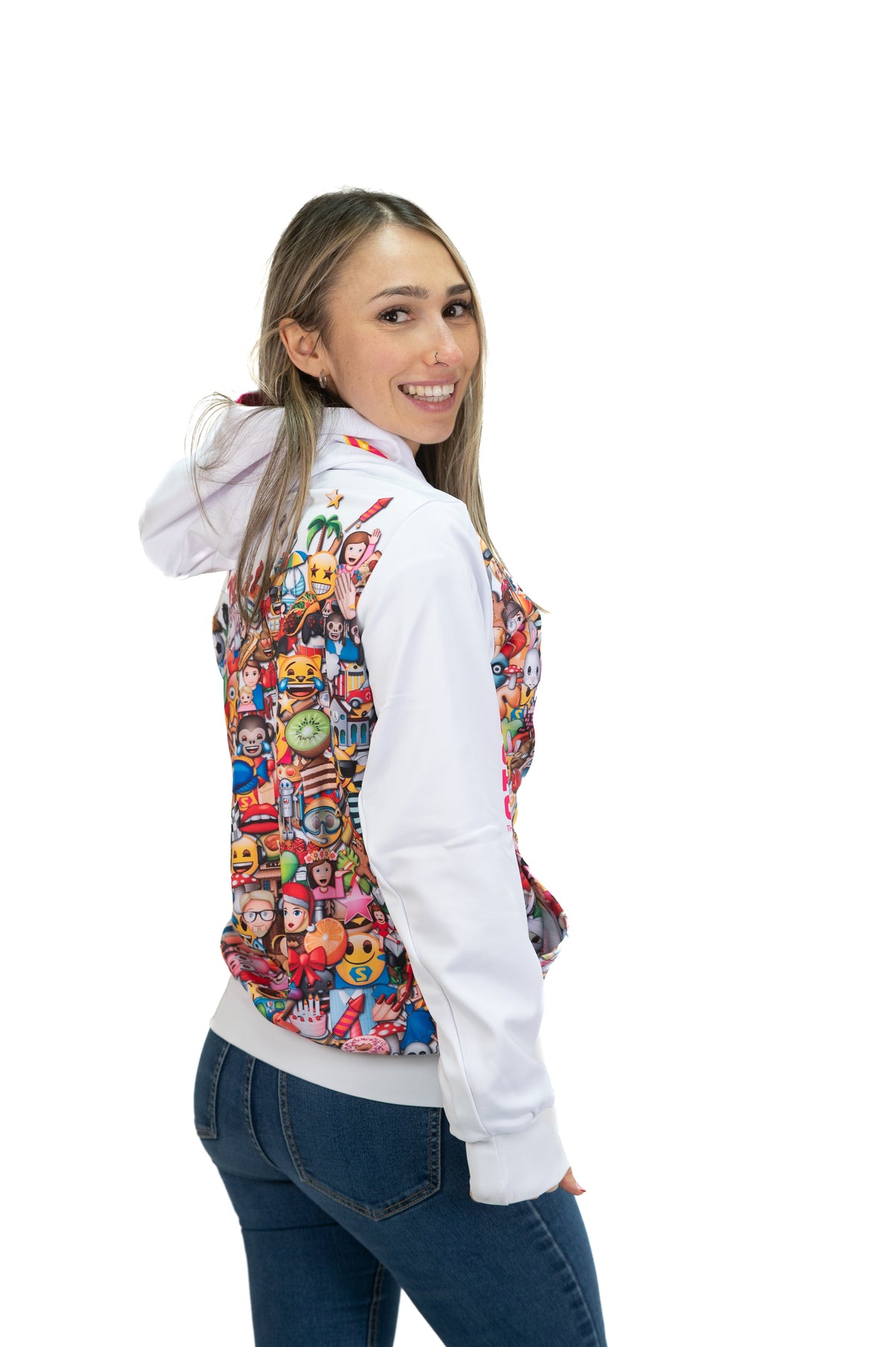 OTSO Hoodie - Emoji Big Wave – Produktansicht 6
