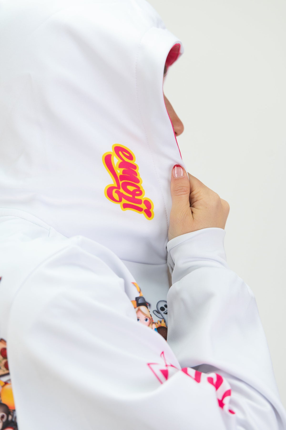 OTSO Hoodie - Emoji Big Wave – Produktansicht 10