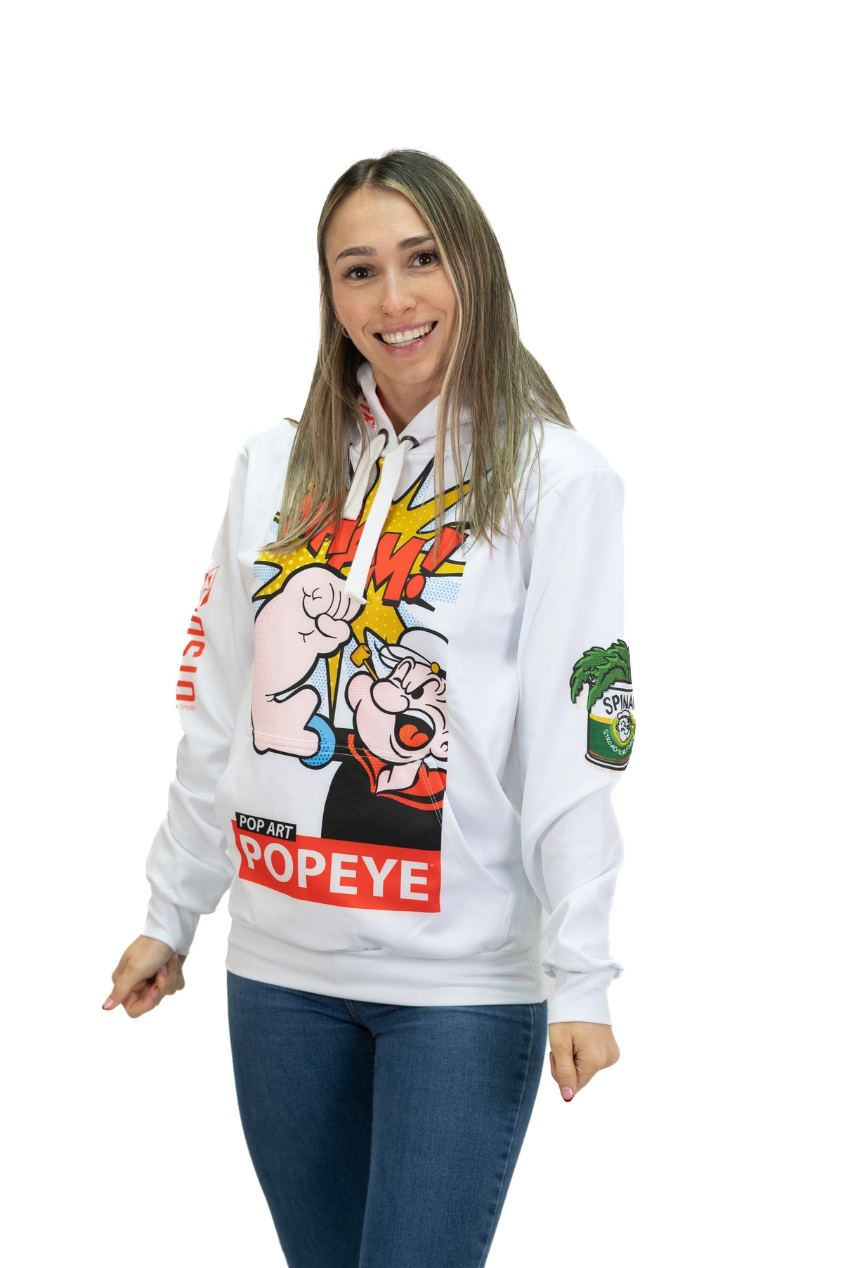 OTSO Hoodie - Popeye Pop Art – Produktansicht 4